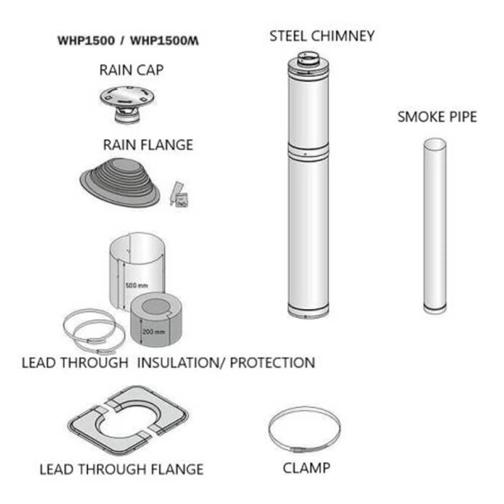 Cozy Heat Wood-Burning Floor Mount Sauna Stove With Chimney Kit And Sauna Stones [COZY] (SAK57382) - Image 15