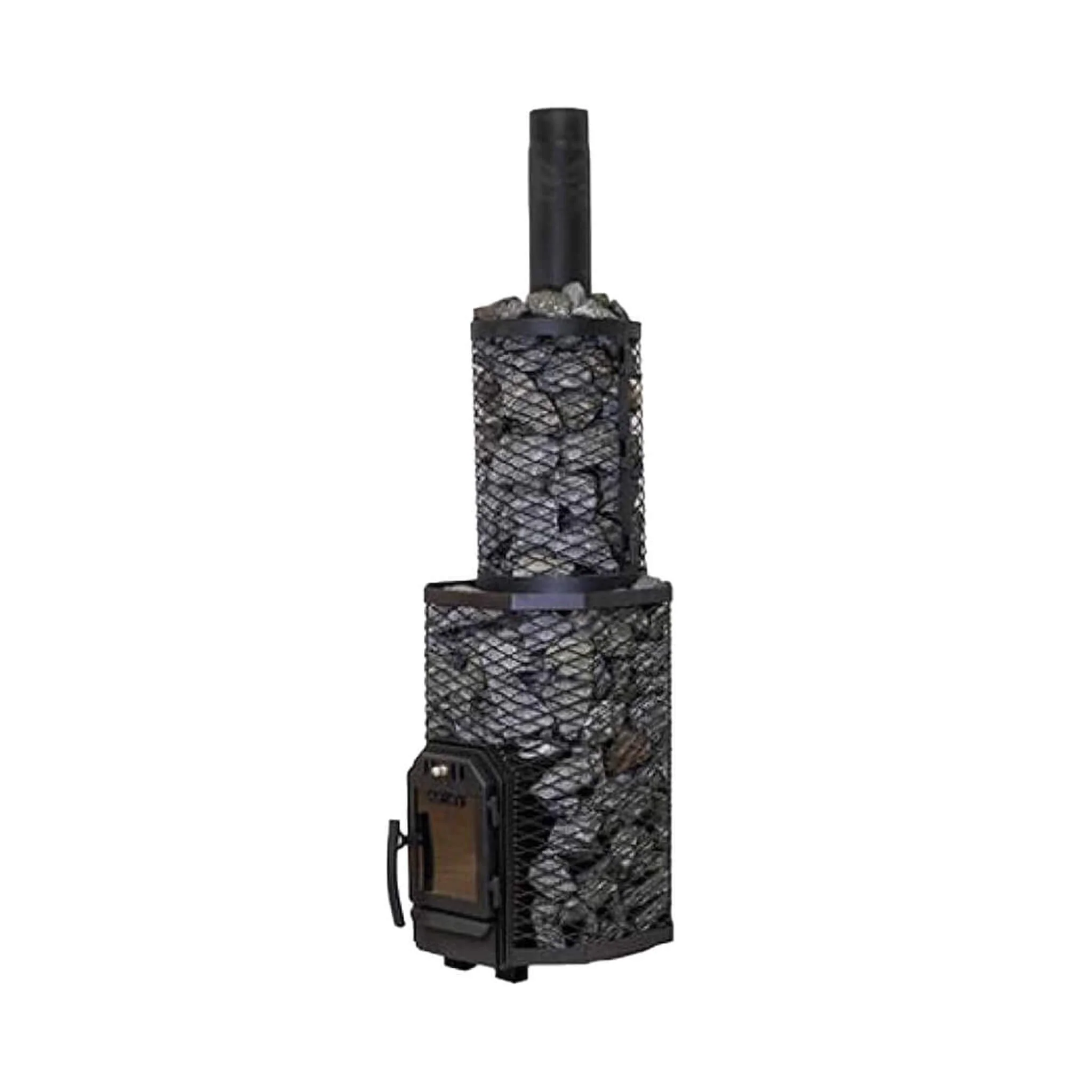 Cozy Heat Wood-Burning Floor Mount Sauna Stove With Chimney Kit And Sauna Stones [COZY] (SAK57382) - Image 3