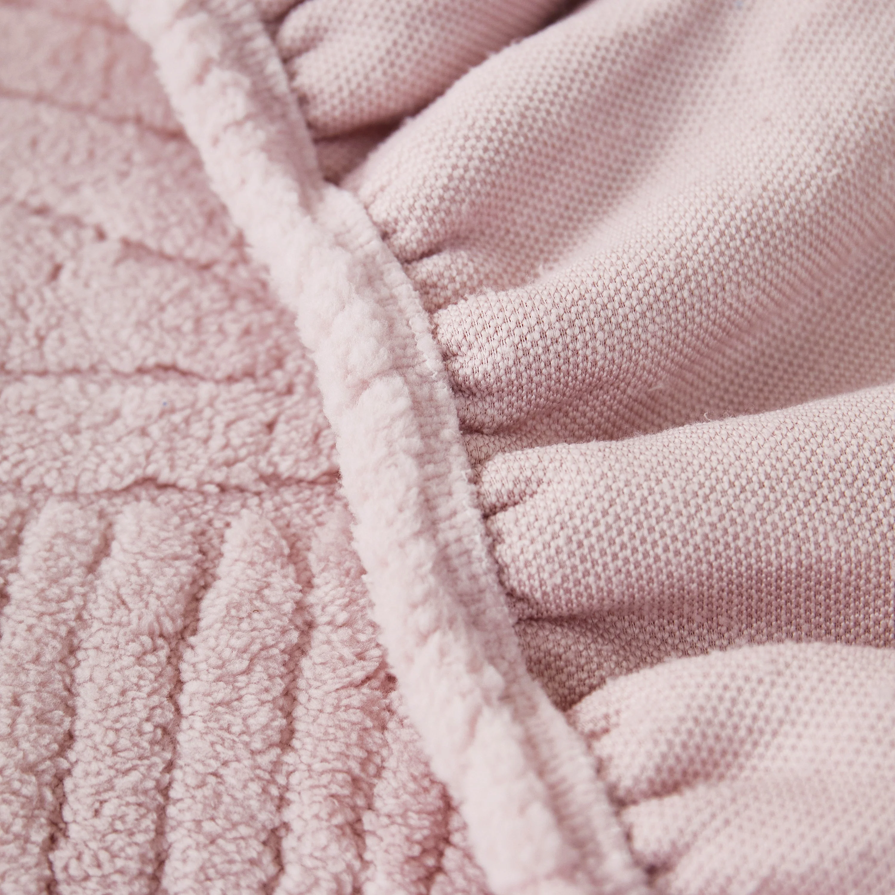 Cozy Plush Coral Fleece Sofa Cushion Slipcovers, Stretch Leaves Cushion Covers, Furniture Slipcovers - Image 46