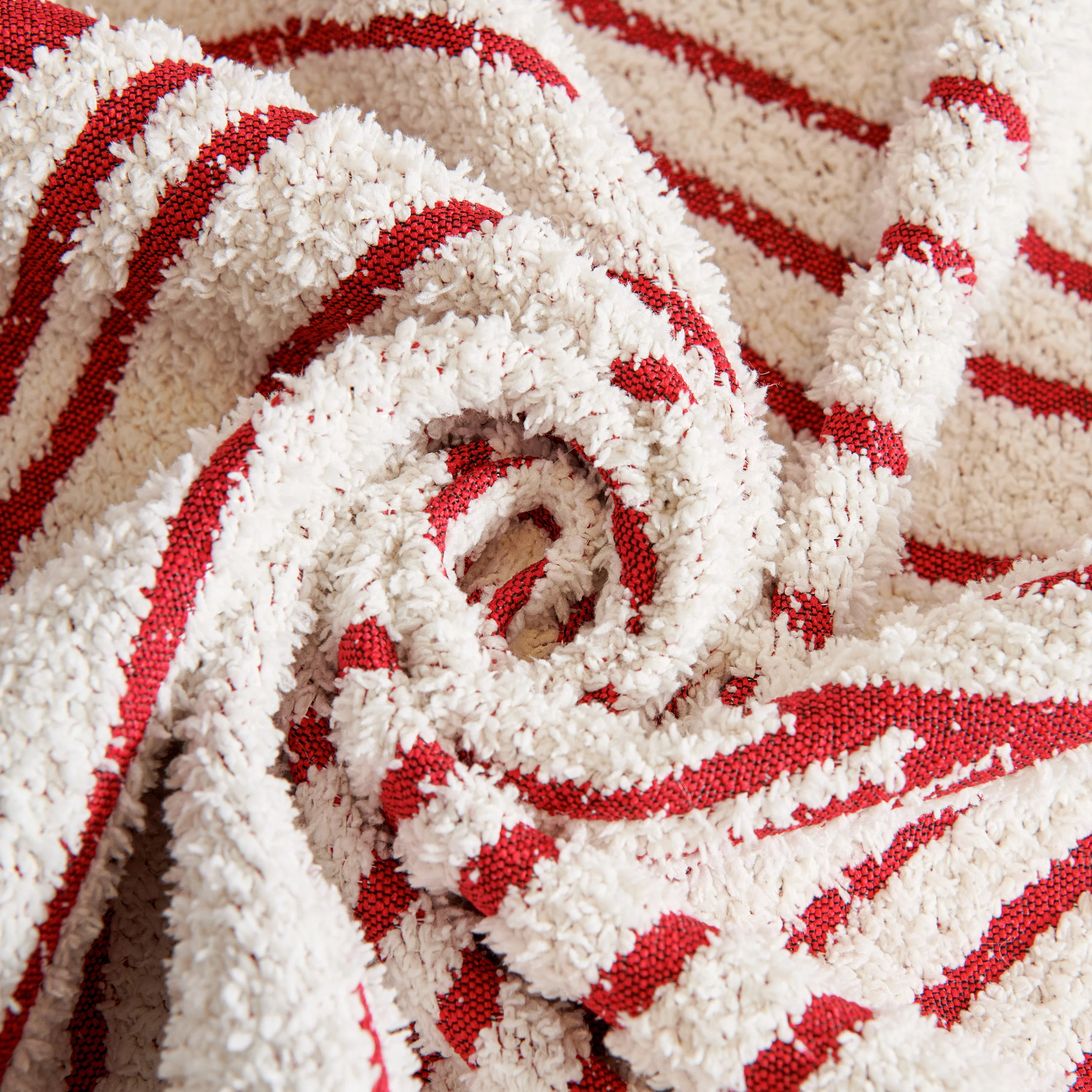 Cozy Striped Sofa Throw Blanket L Shaped Sectional Couch Covers Luxury Throws for Sofas - Image 2