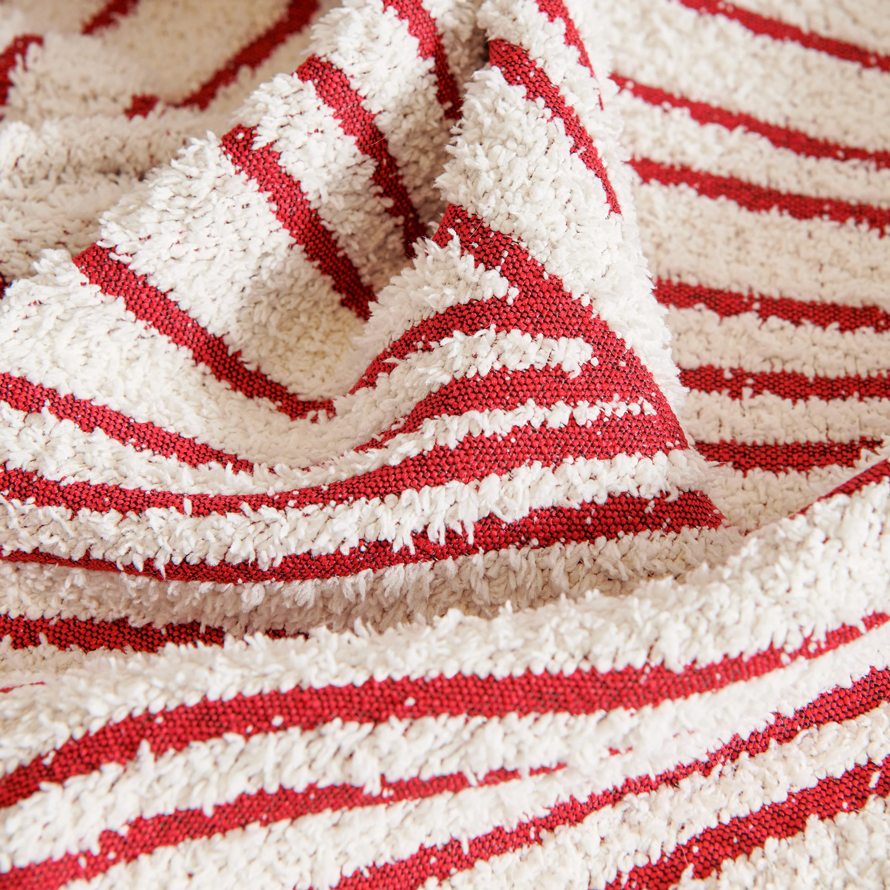 Cozy Striped Sofa Throw Blanket L Shaped Sectional Couch Covers Luxury Throws for Sofas - Image 5