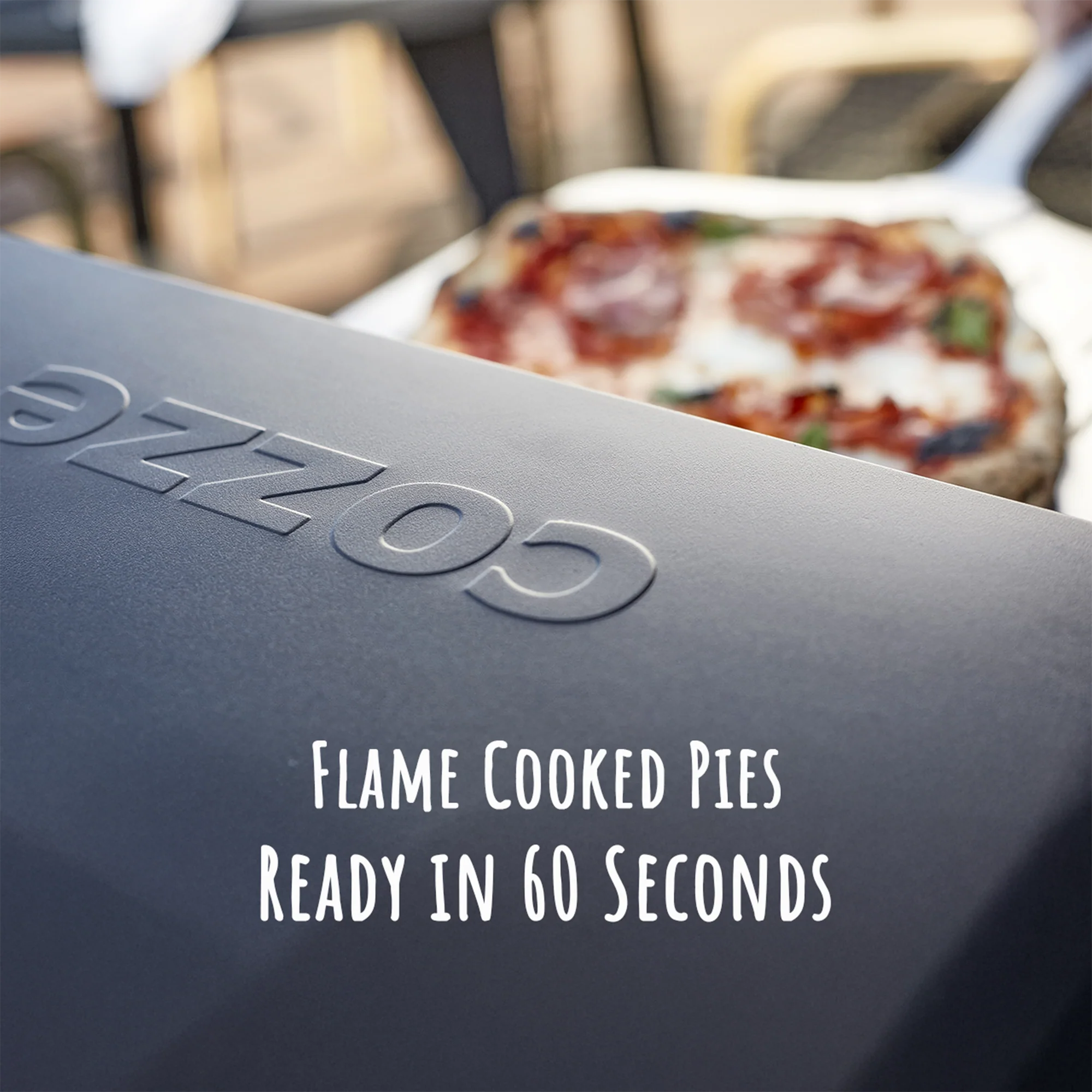 Cozze Gas Pizza Oven - with Rotating Pizza Stone - Image 6