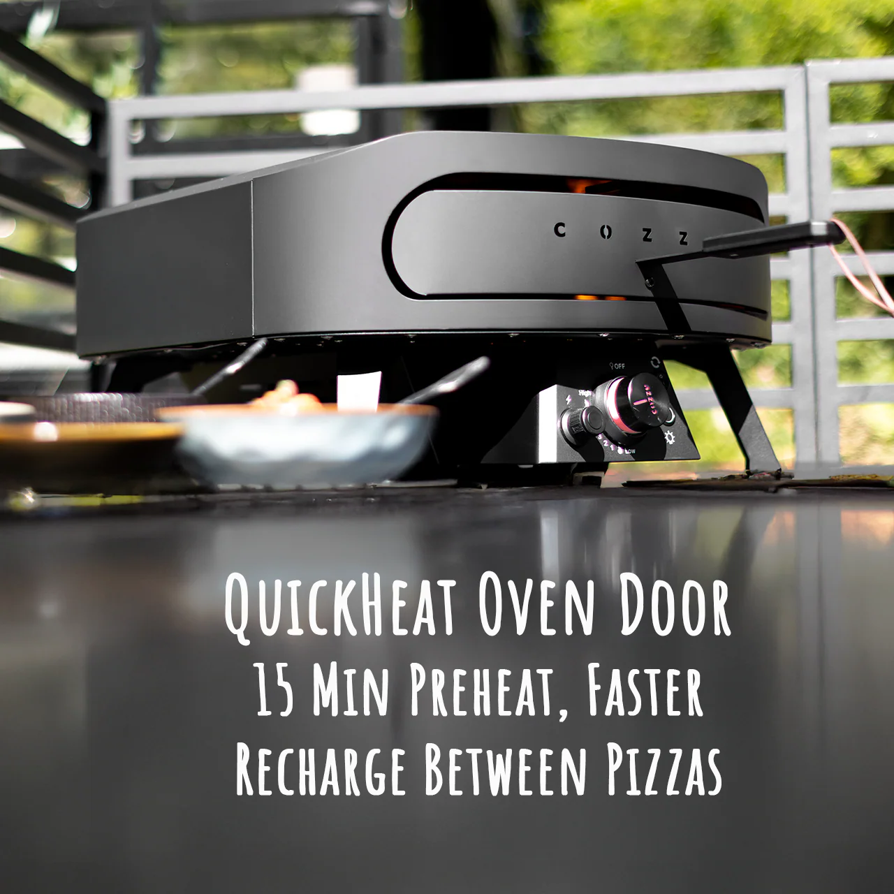 Cozze Gas Pizza Oven - with Rotating Pizza Stone - Image 7