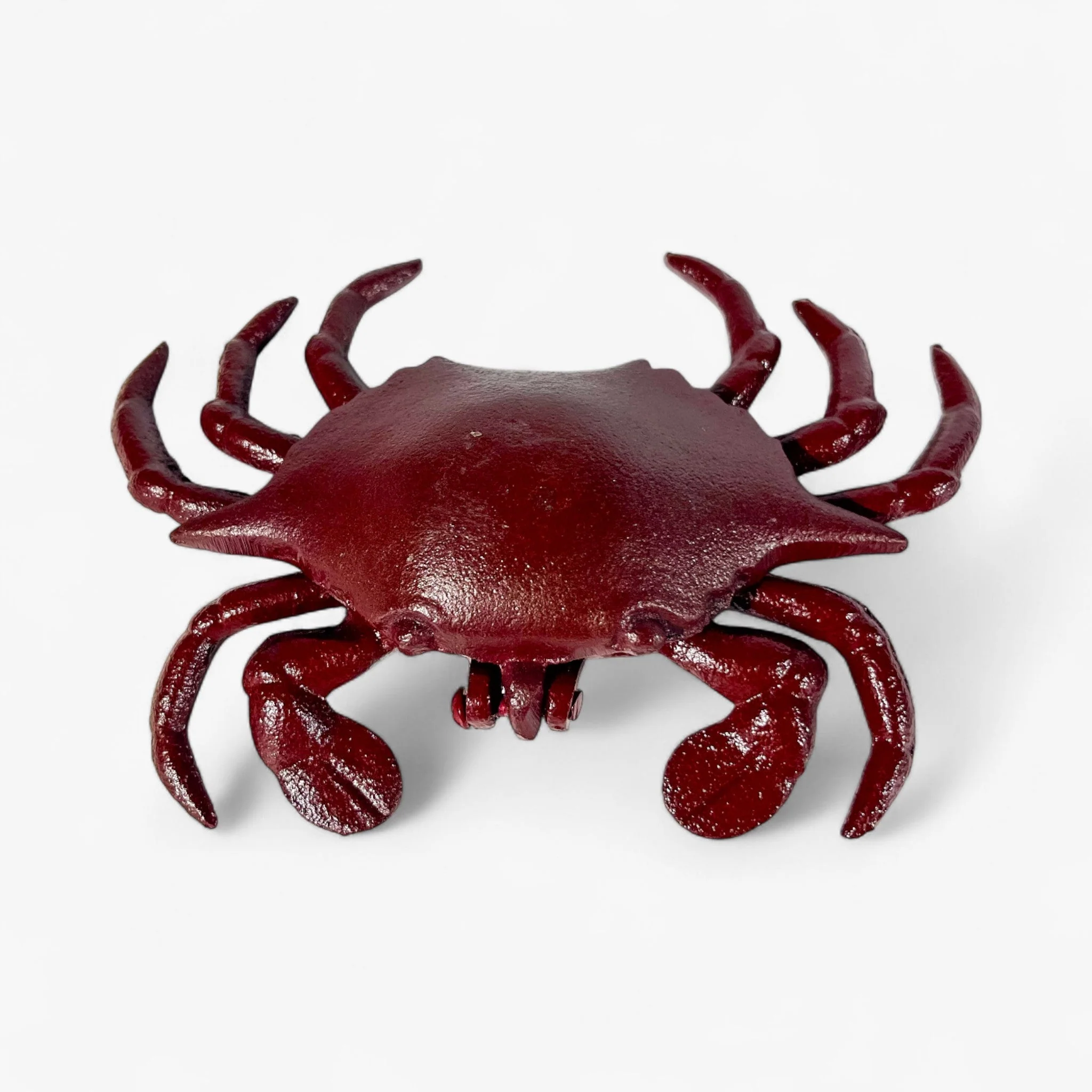 Crab Key Hider Cast Iron Coastal Outdoor Decor - Image 4