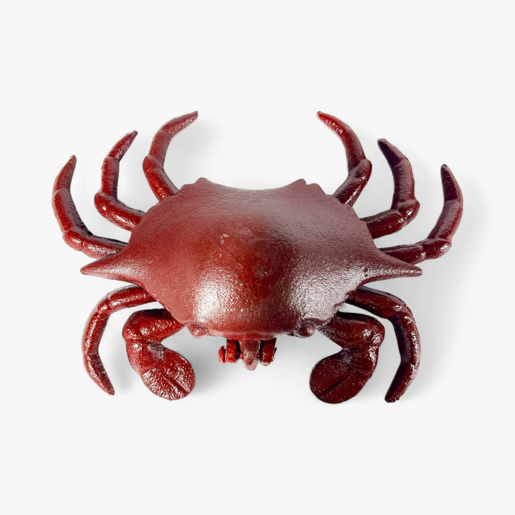 Crab Key Hider Cast Iron Coastal Outdoor Decor - Image 6
