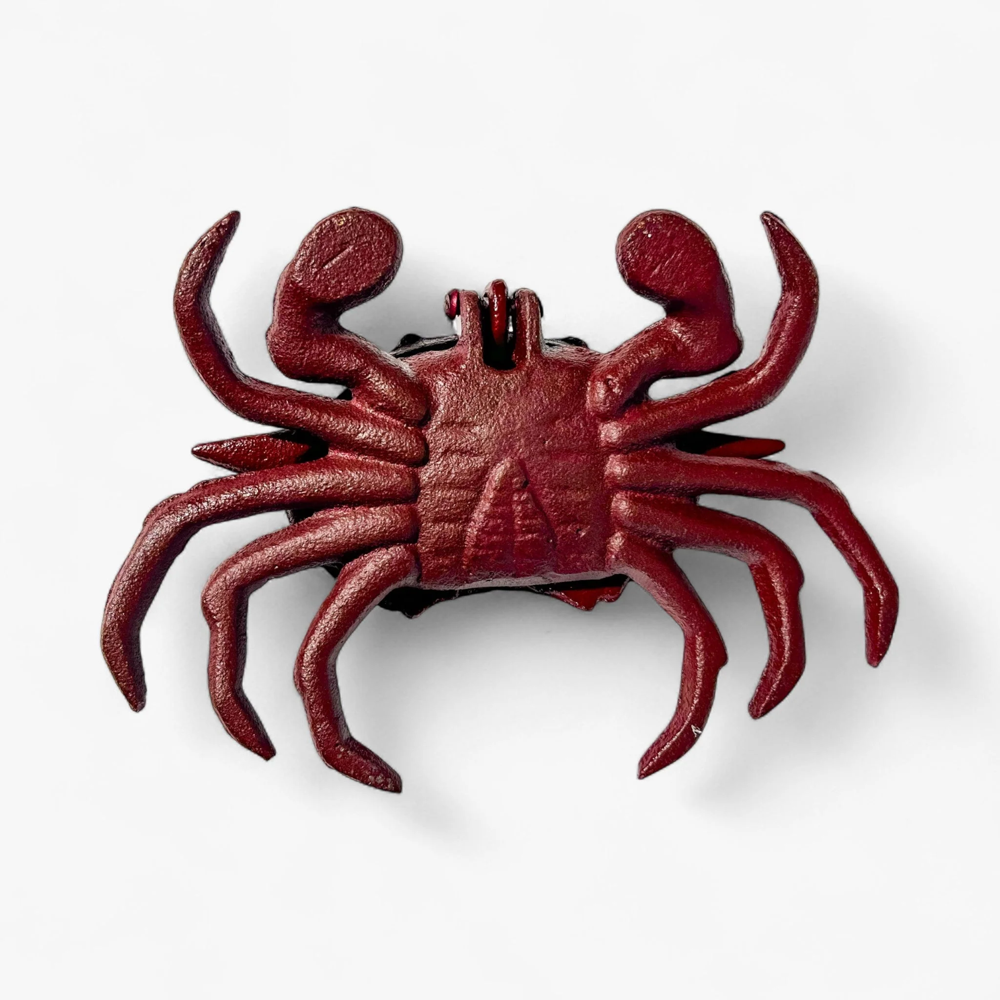 Crab Key Hider Cast Iron Coastal Outdoor Decor - Image 7