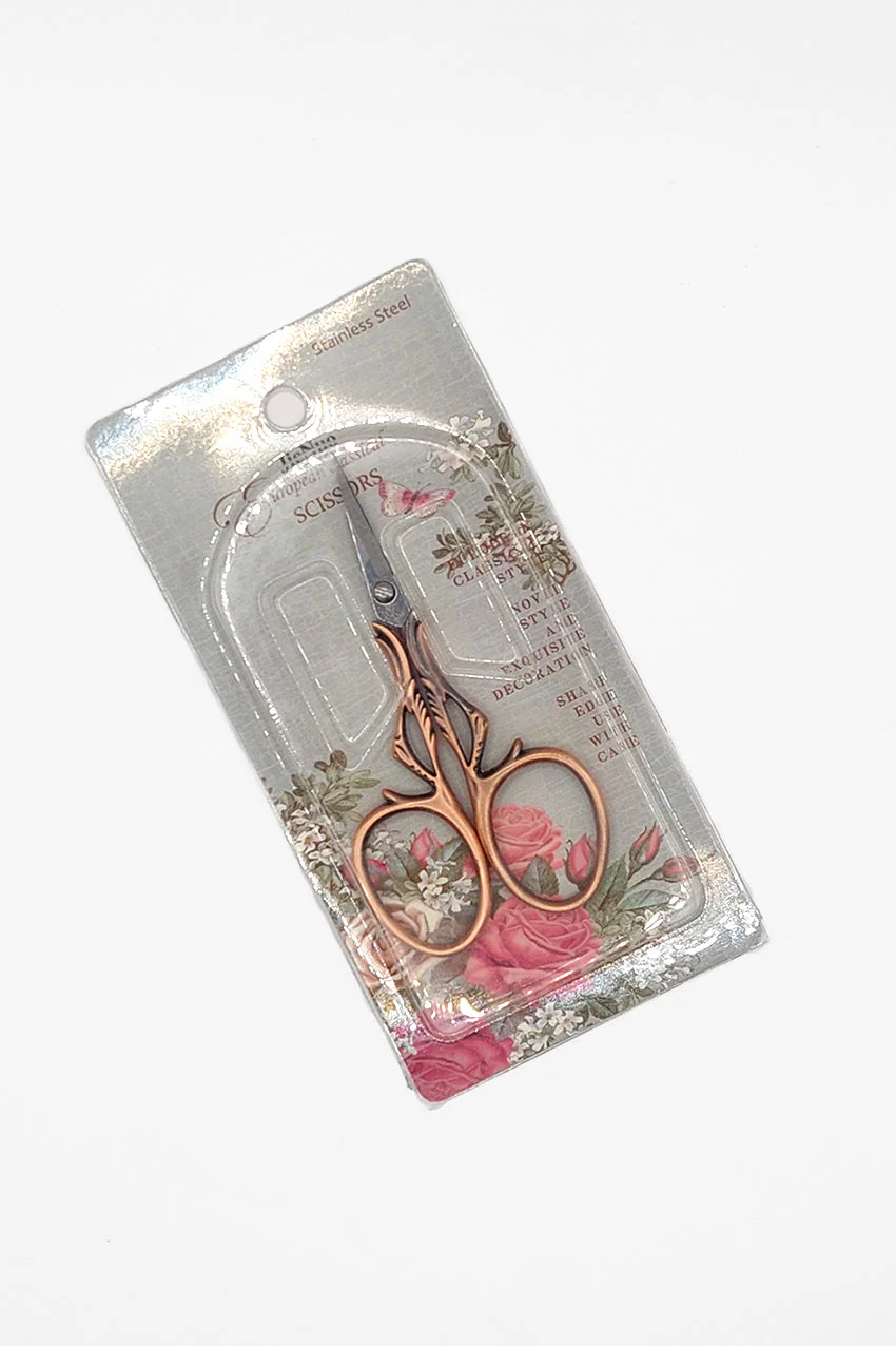 Craft Scissors for Felting & Embroidery Wizardi F07-M13-5-bronze - Image 2