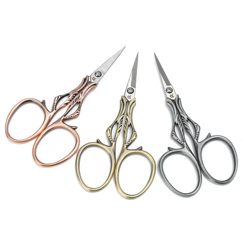 Craft Scissors for Felting & Embroidery Wizardi F07-M13-5-silver - Image 2