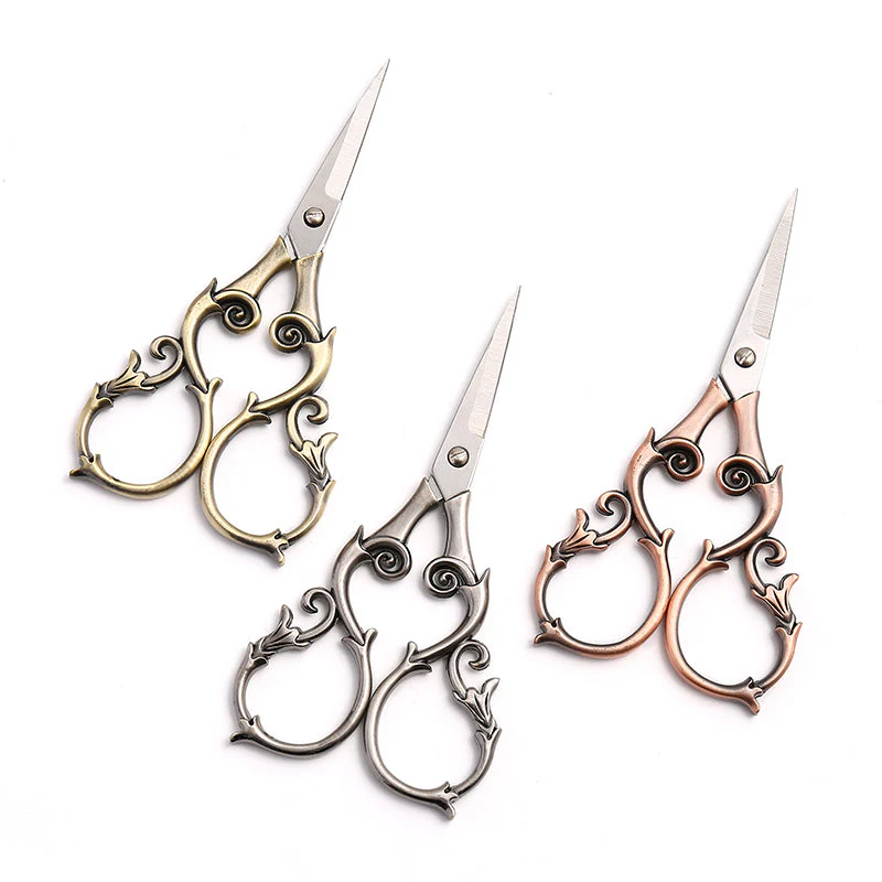 Craft Scissors for Felting & Embroidery Wizardi F07-M13-7-silver - Image 2