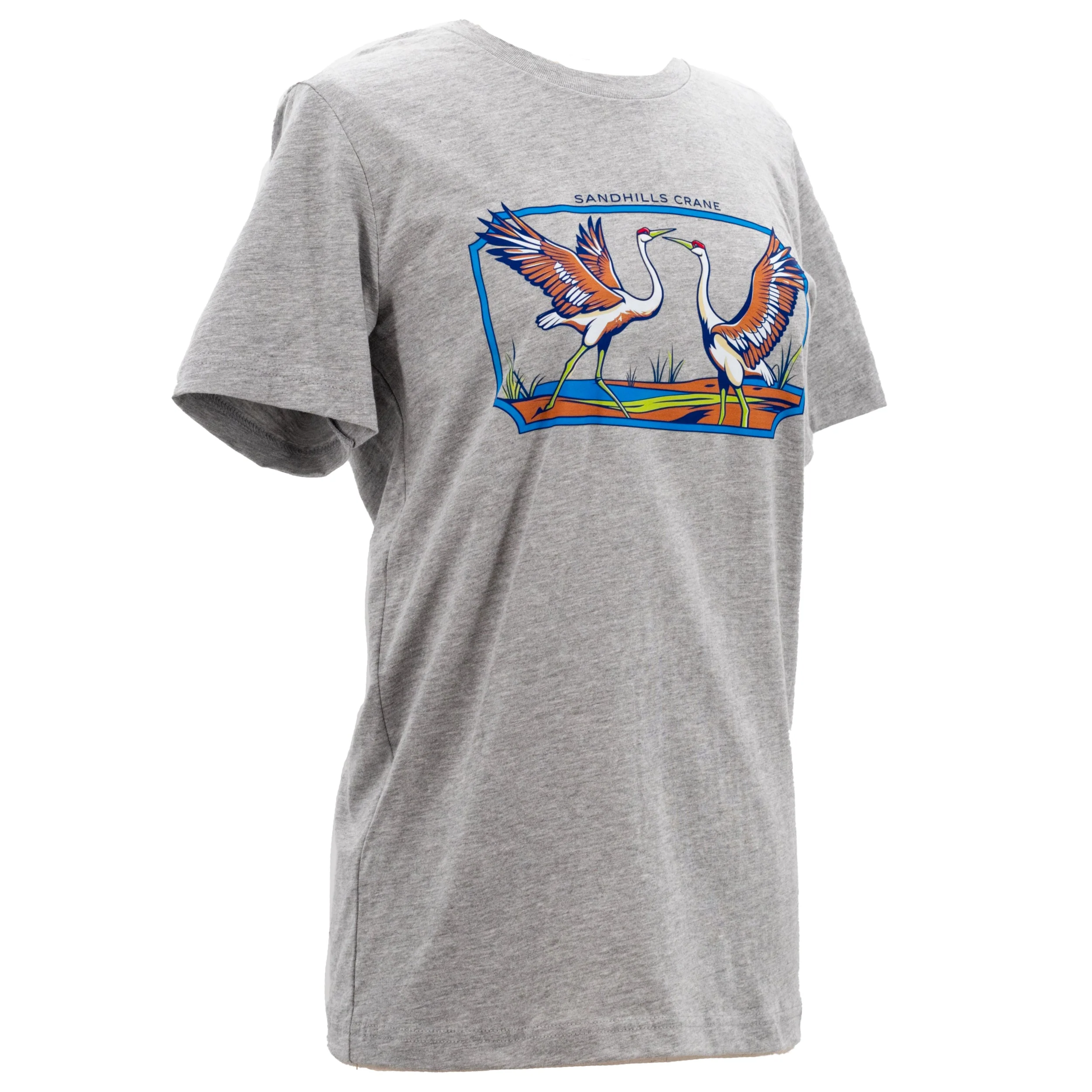 Crane Capital T-Shirt | Gray | Double Play Apparel & Engraving LLC - Image 2