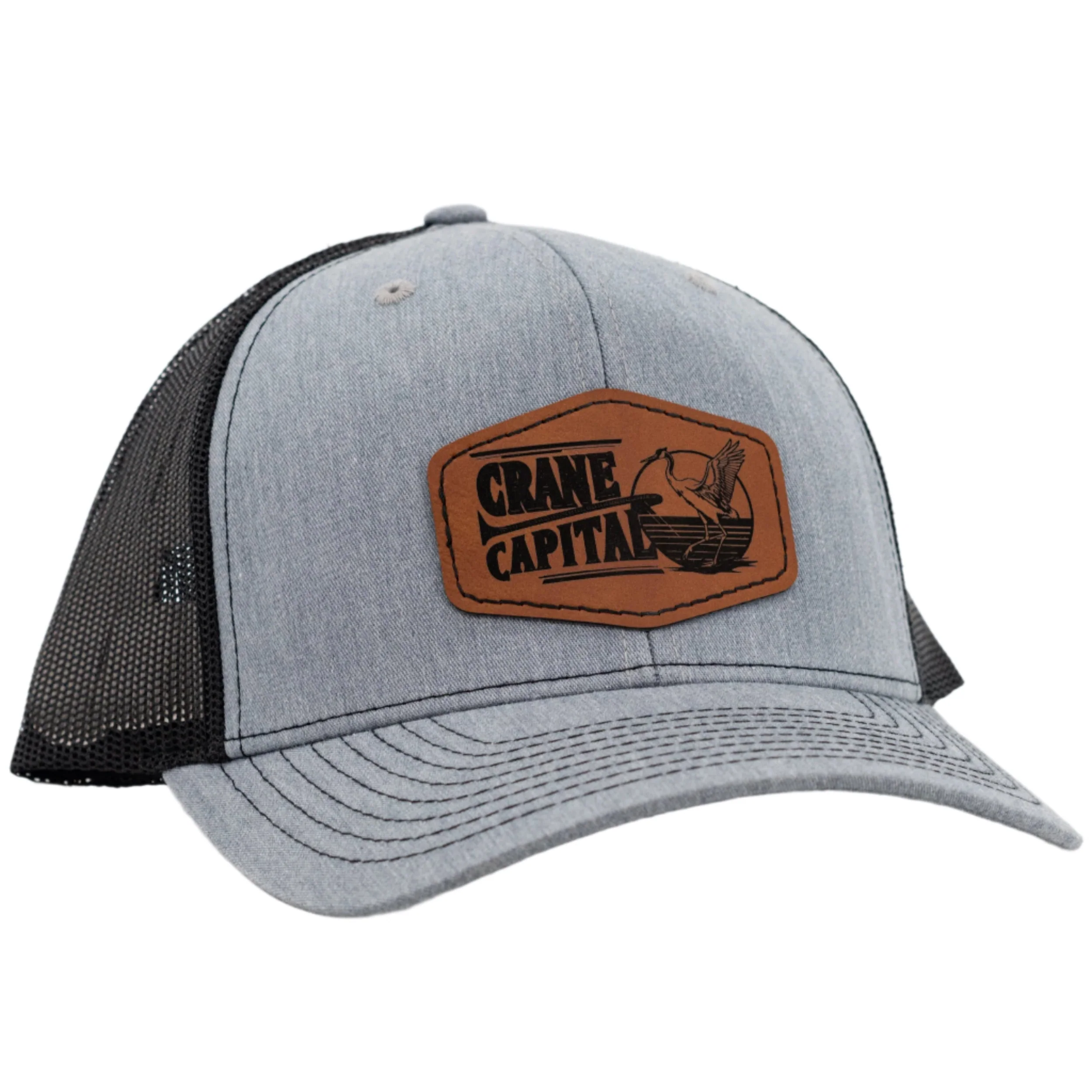 Crane Capital Trucker Hat | Multiple Colors | Double Play Apparel & Engraving LLC