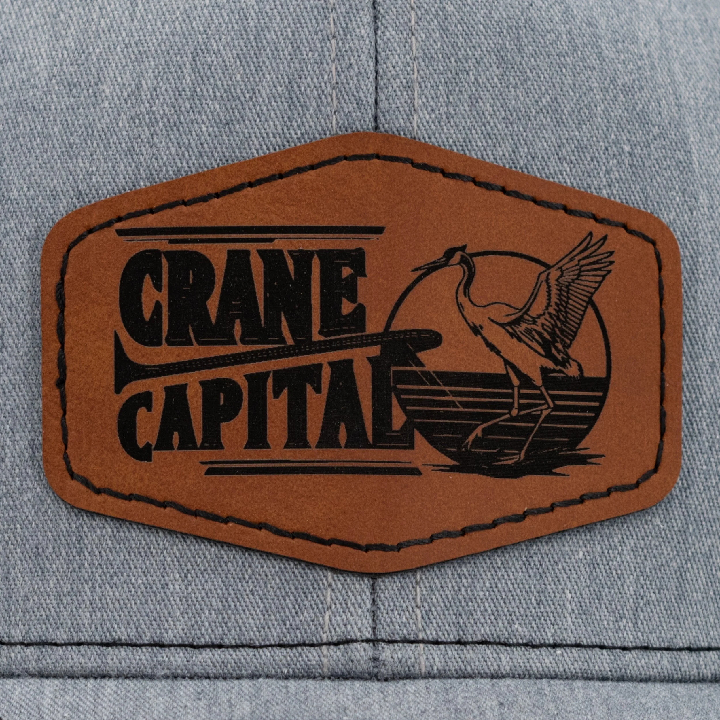 Crane Capital Trucker Hat | Multiple Colors | Double Play Apparel & Engraving LLC - Image 2