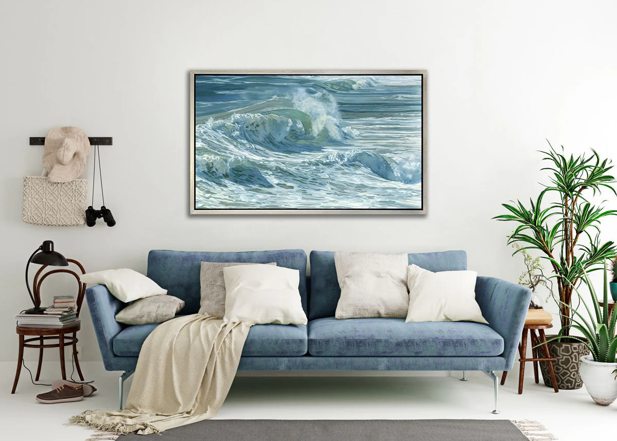 Crasher II - Open Edition Canvas Print - Image 2