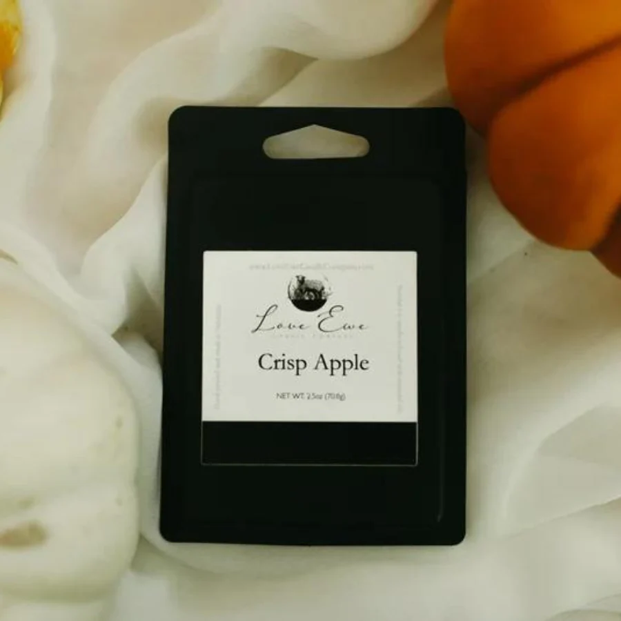 Crisp Apple Scented Wax Melt | 2.5 oz | Love Ewe Candle Company - Image 2