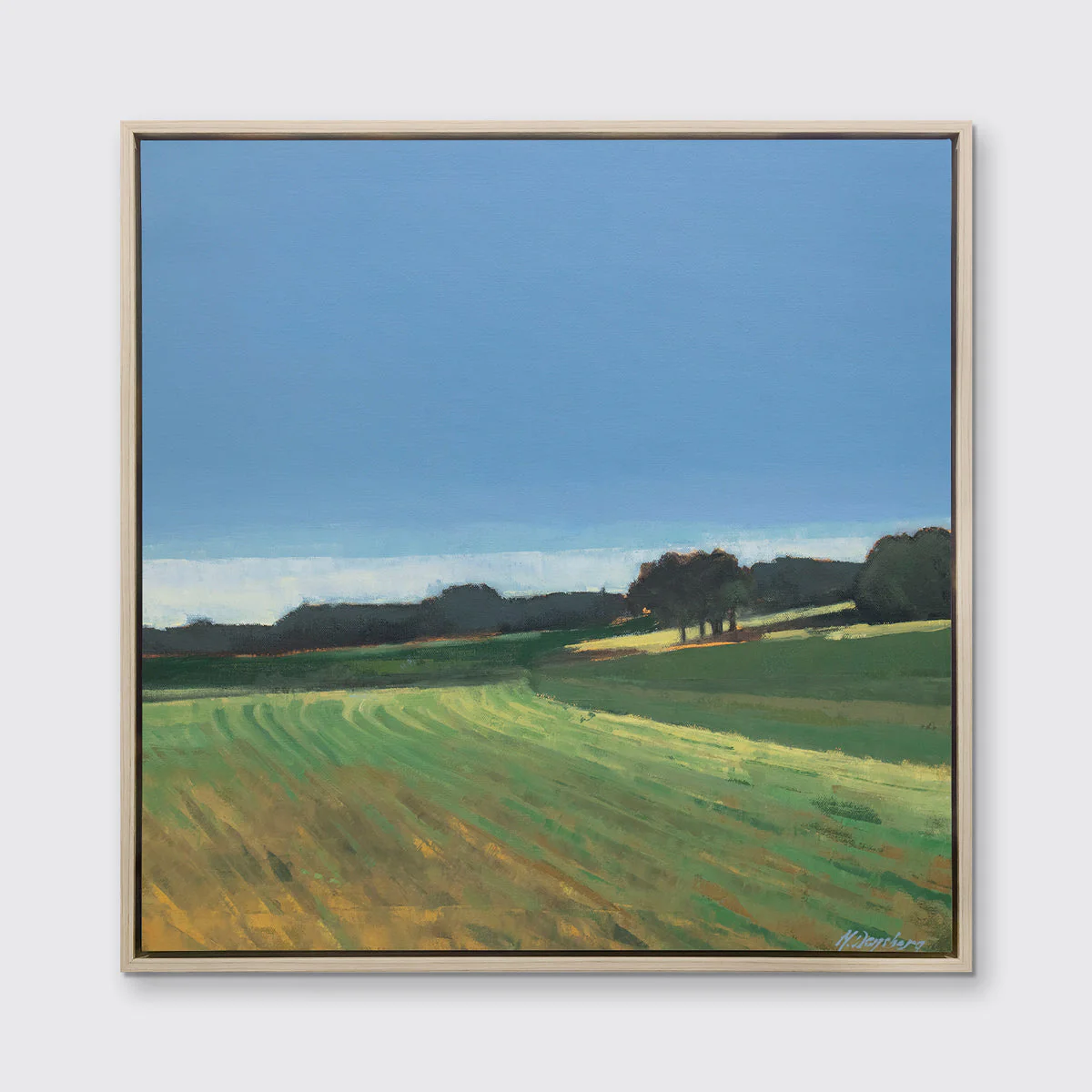 Cropped Fields - Limited Edition Canvas Print - Image 4