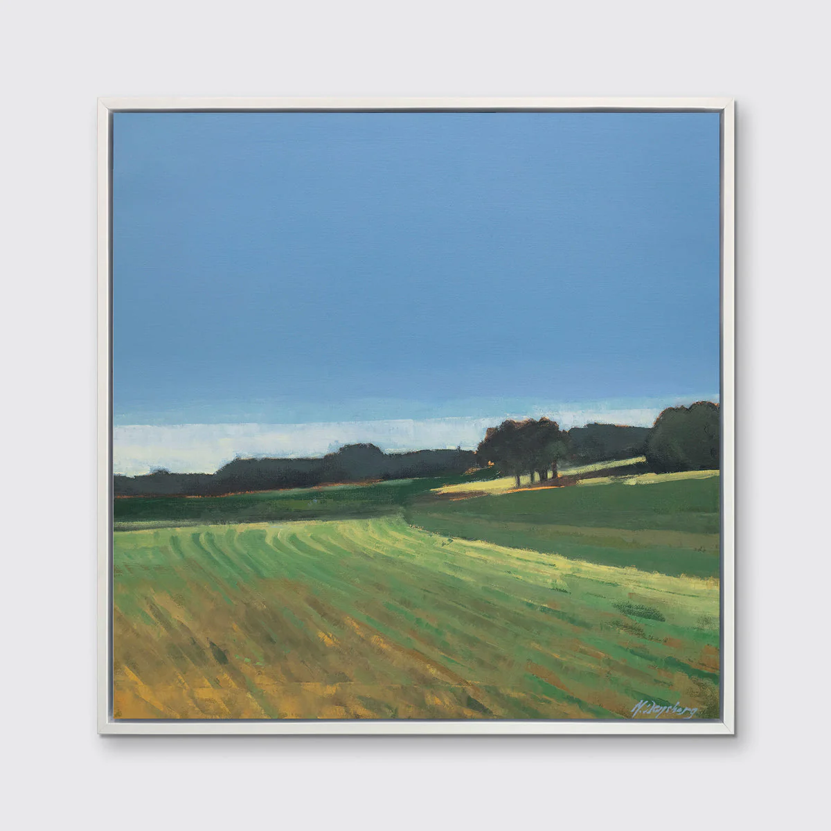 Cropped Fields - Limited Edition Canvas Print - Image 6