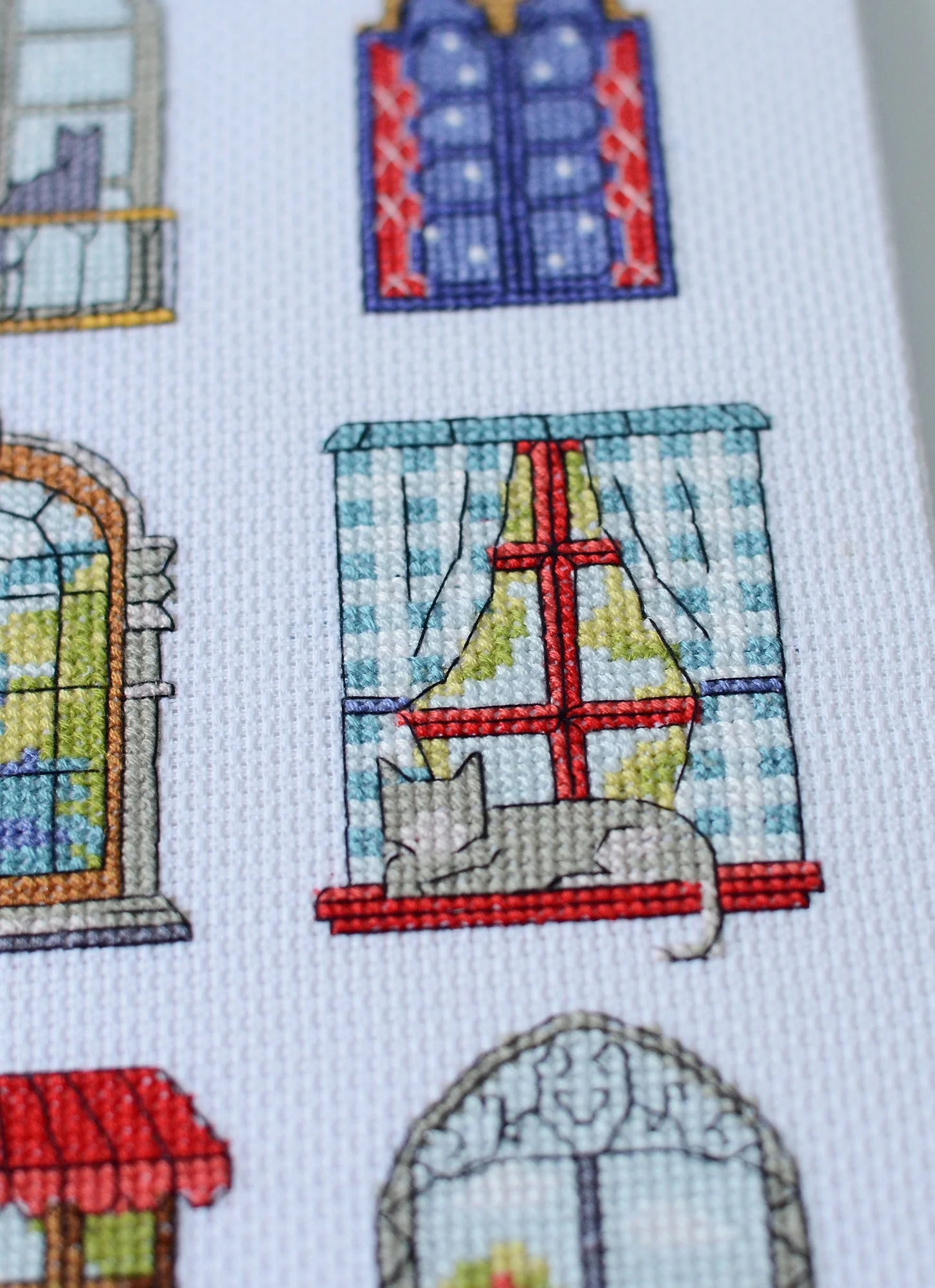 Cross-stitch kit - 9 little cozy tales AH-284 - Image 4