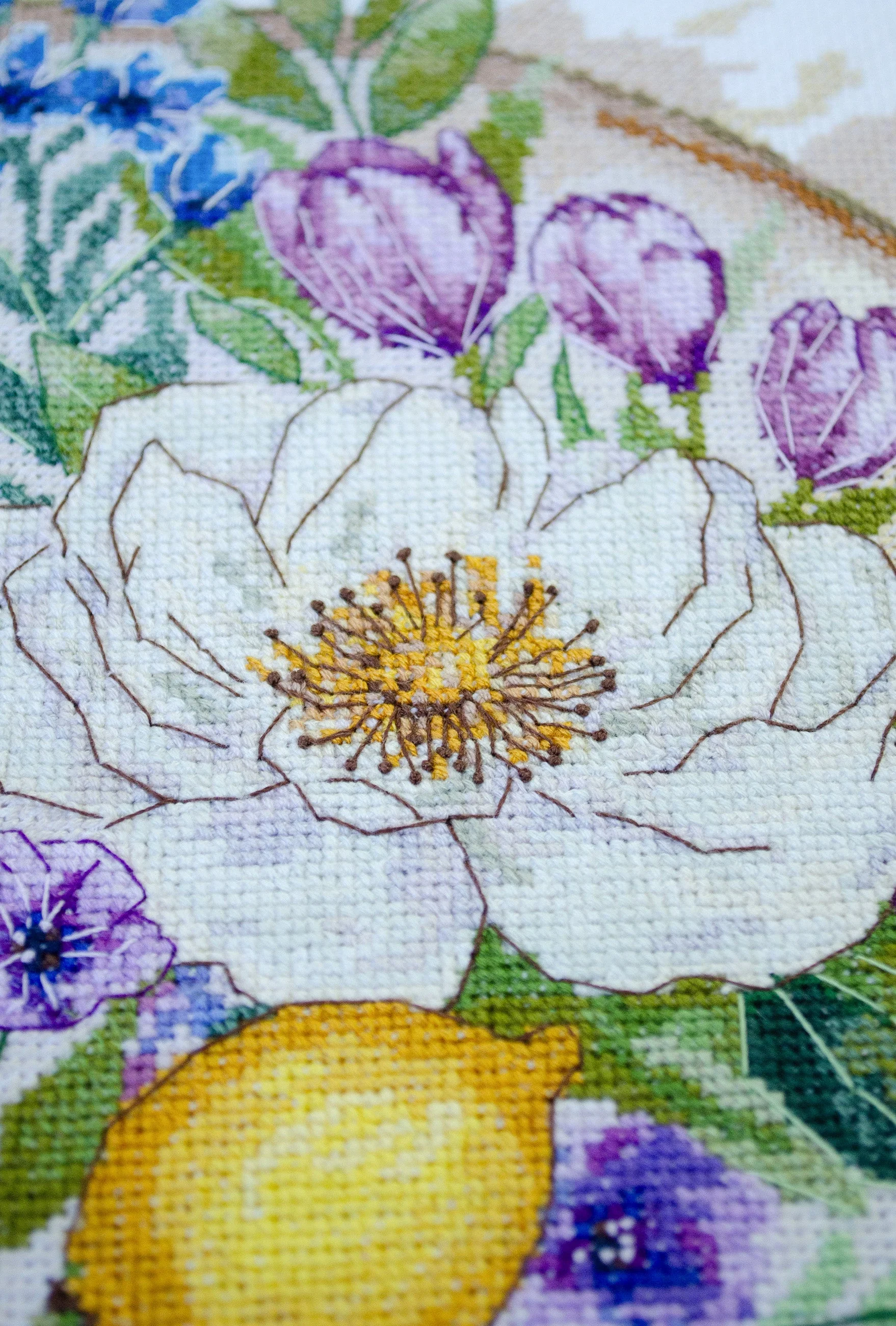 Cross-stitch kit - A floral moment AH-287 - Image 2