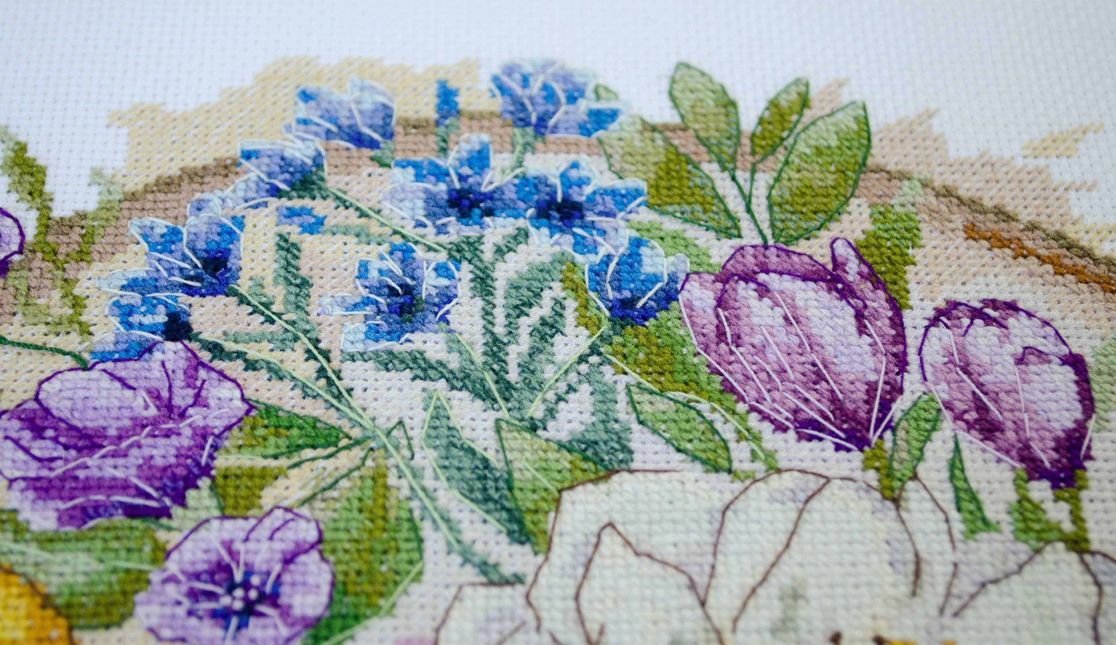 Cross-stitch kit - A floral moment AH-287 - Image 4