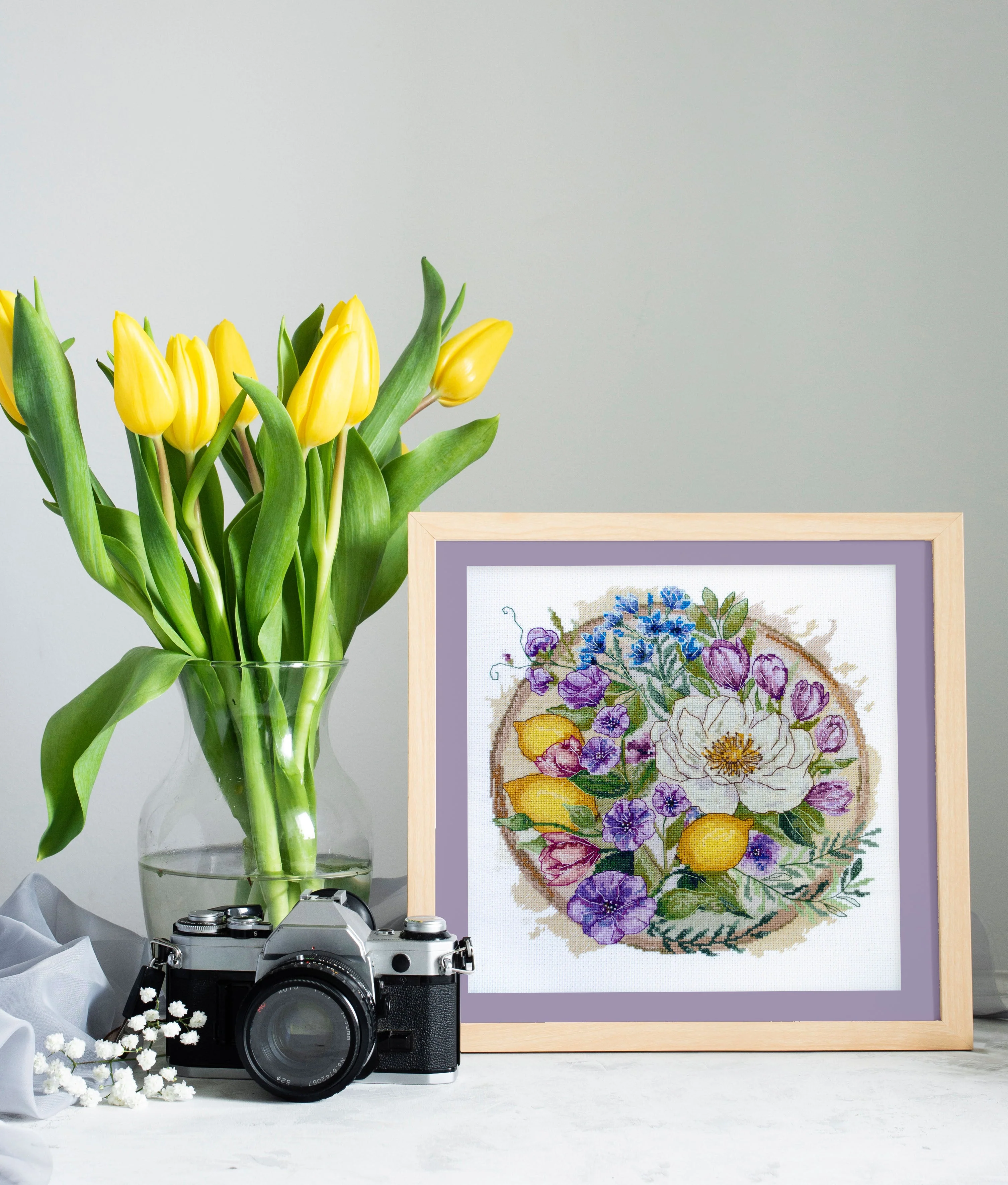 Cross-stitch kit - A floral moment AH-287 - Image 6