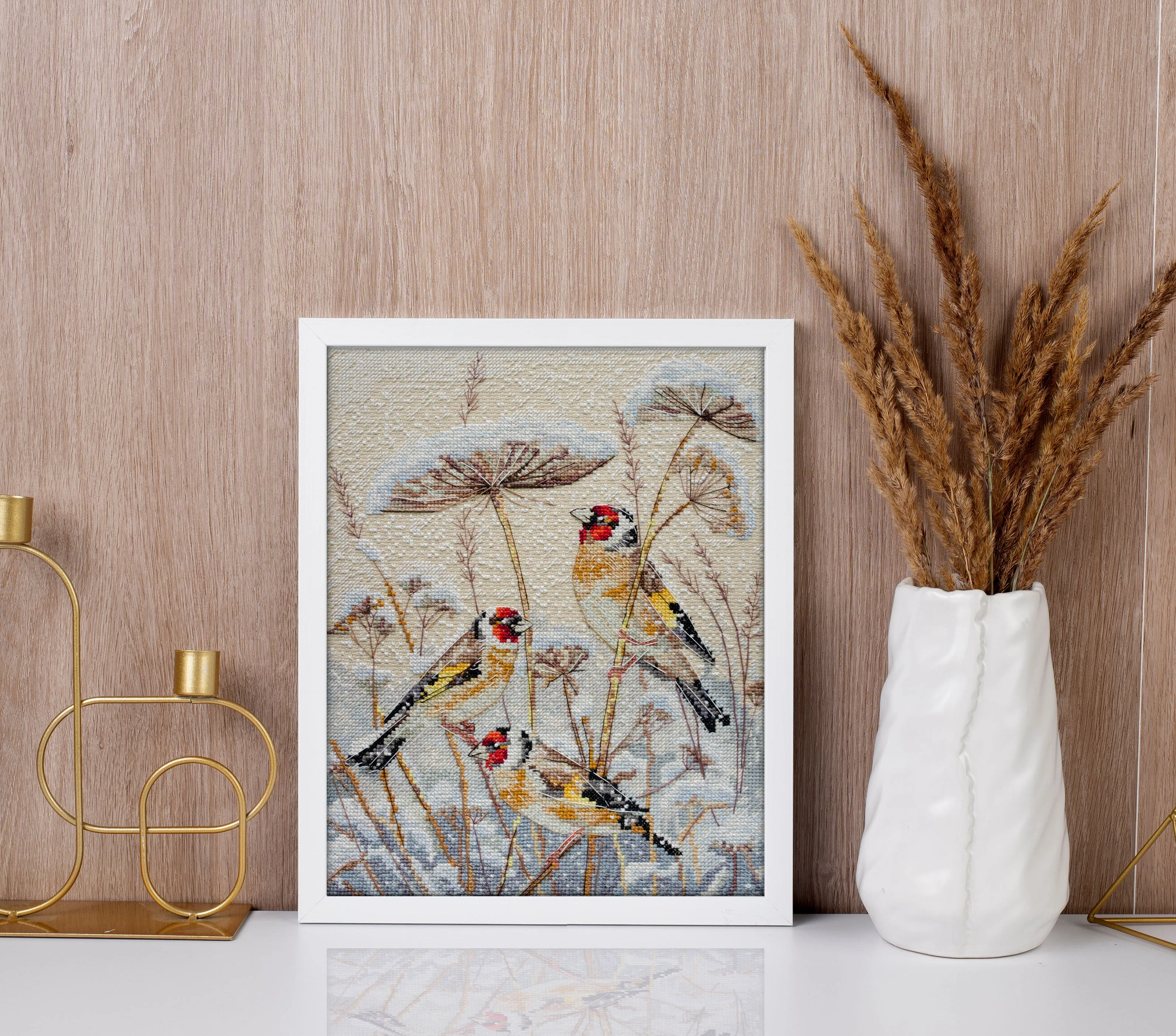 Cross-stitch kit - A quiet blizzard AH-263 - Image 4