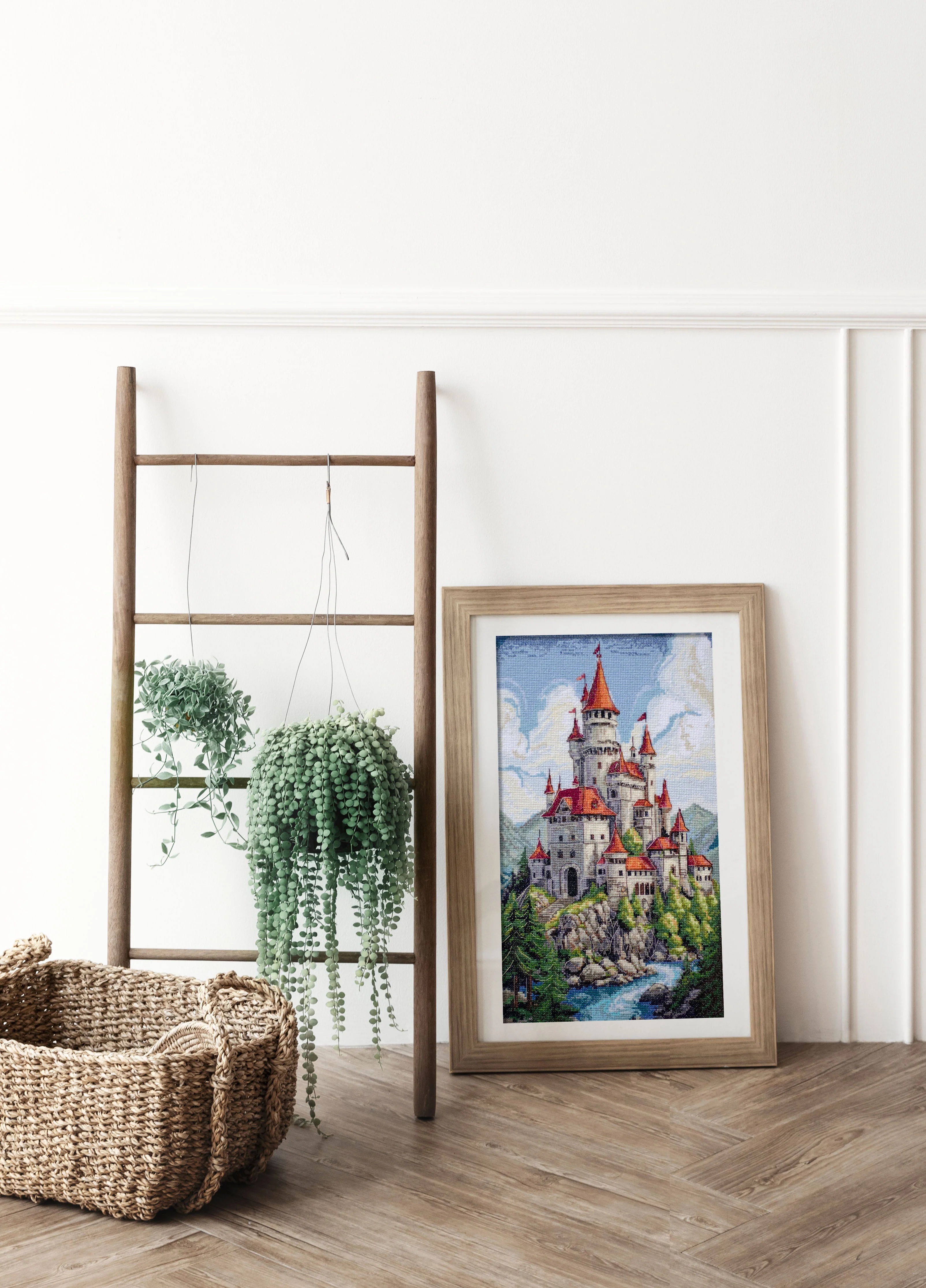 Cross-stitch kit - Among the Clouds AH-274 - Image 4