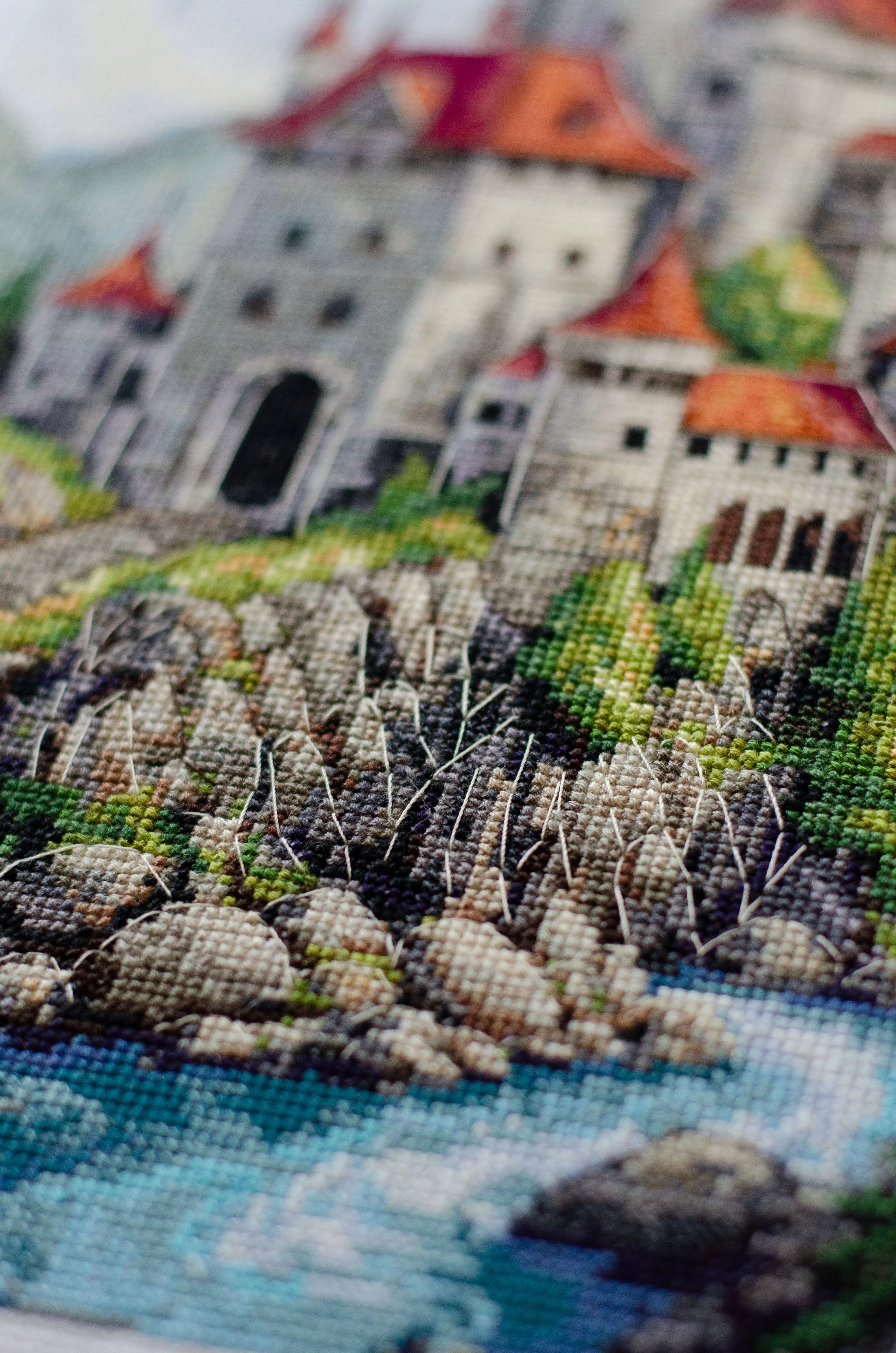 Cross-stitch kit - Among the Clouds AH-274 - Image 6