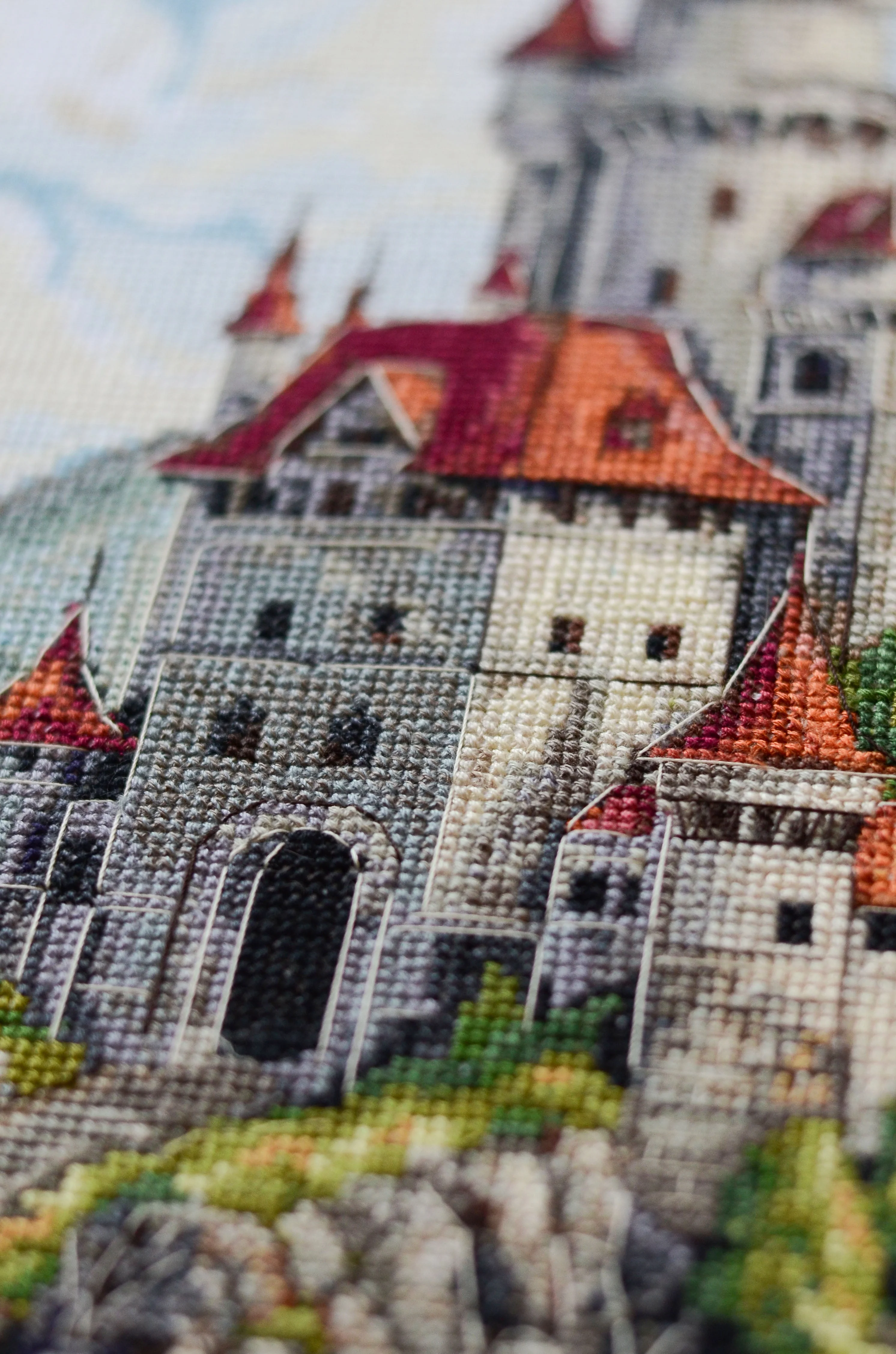 Cross-stitch kit - Among the Clouds AH-274 - Image 7