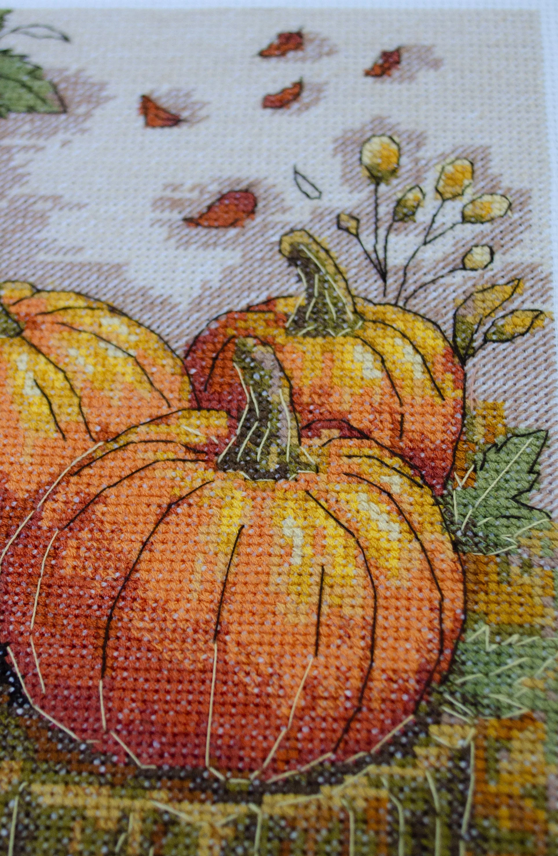 Cross-stitch kit - Autumn garden palette AH-289 - Image 5