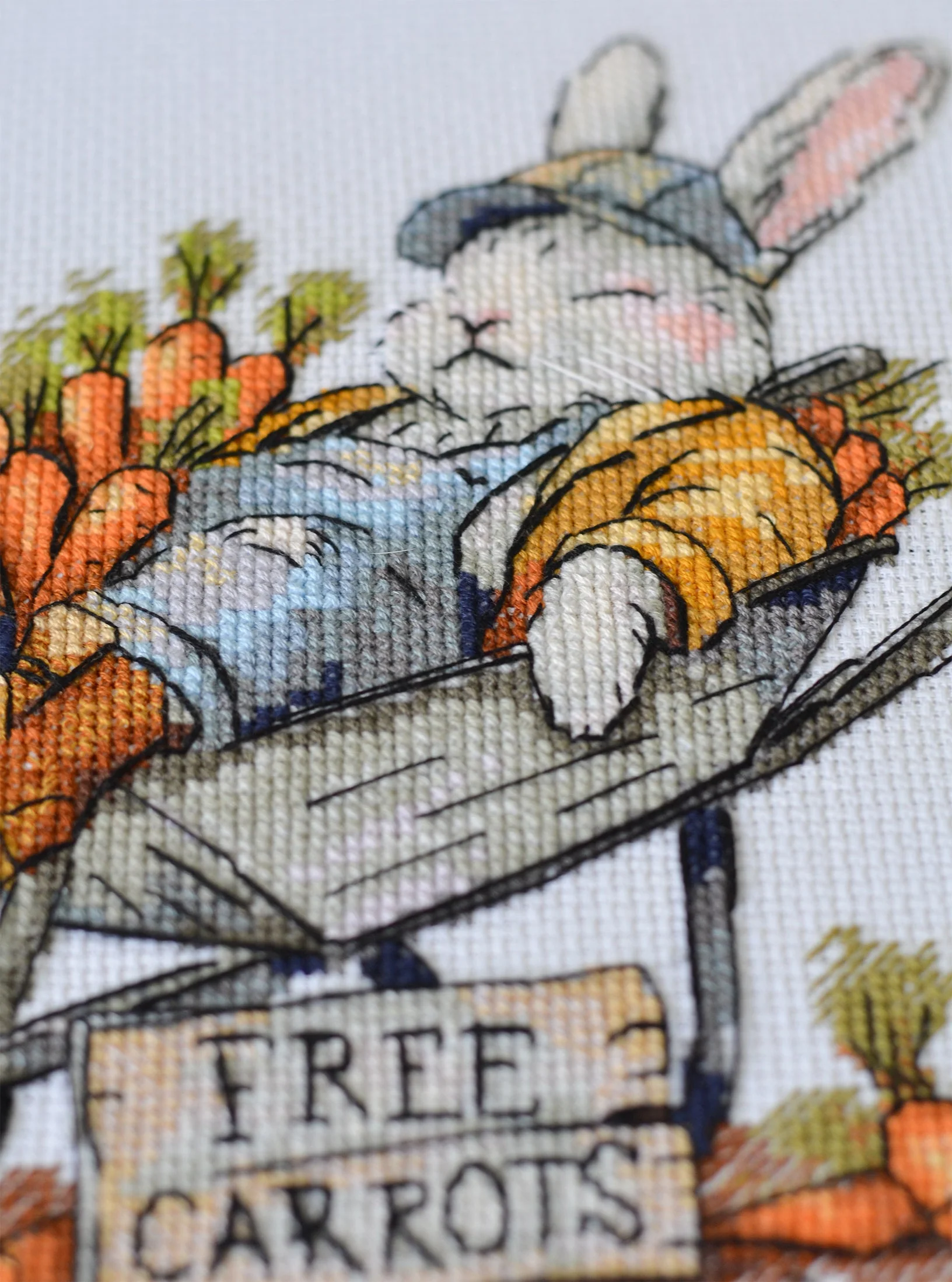 Cross-stitch kit - Free carrots AH-288 - Image 4