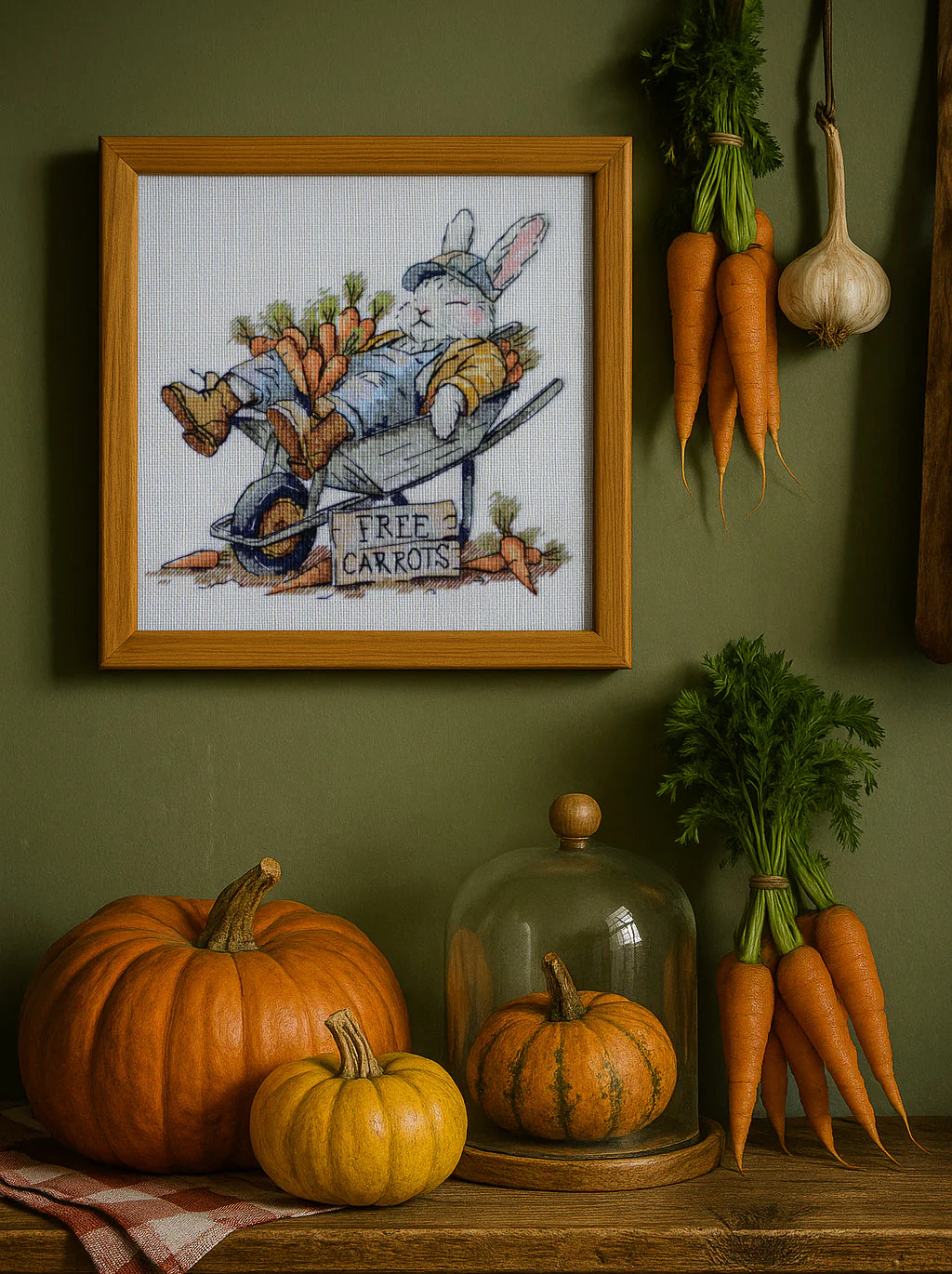 Cross-stitch kit - Free carrots AH-288 - Image 6