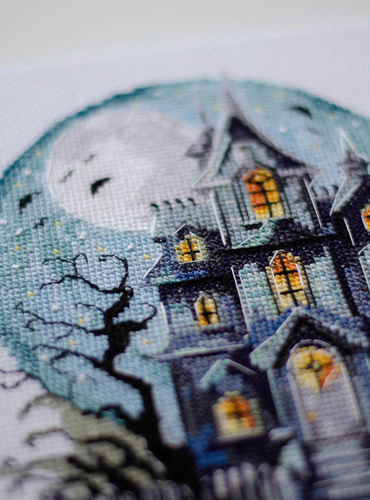 Cross-stitch kit - Haunted House AH-277 - Image 2