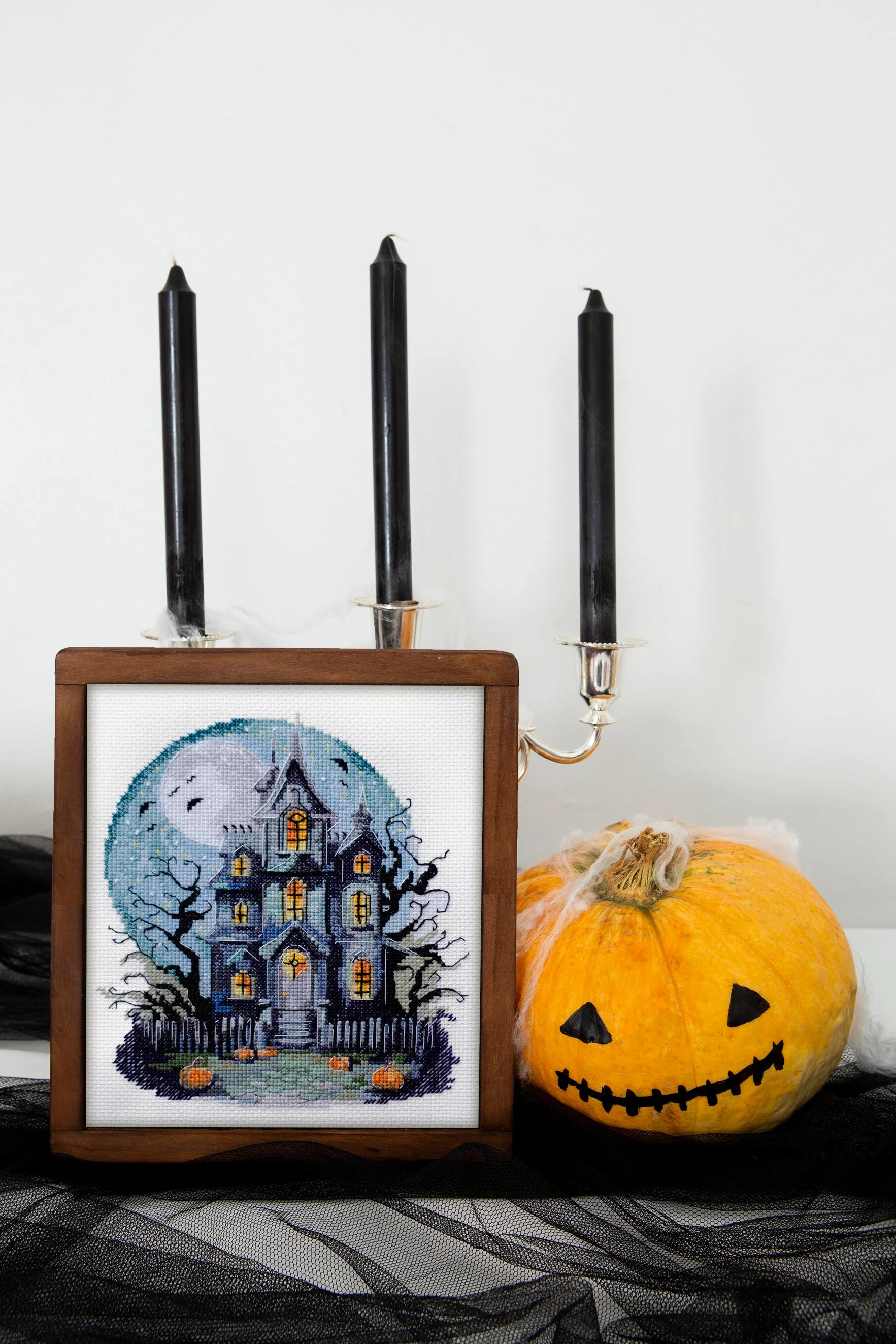 Cross-stitch kit - Haunted House AH-277 - Image 4