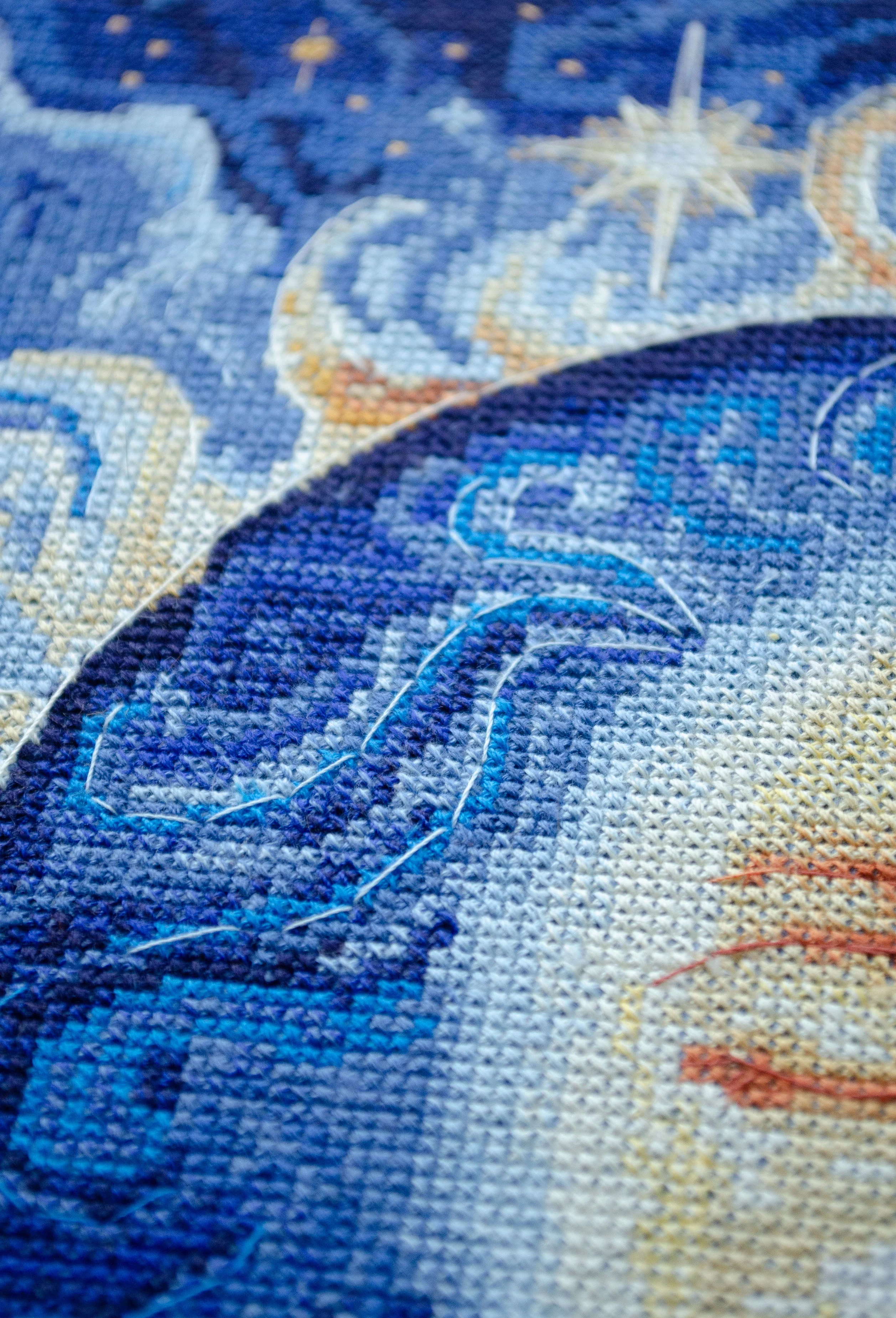Cross-stitch kit - Heavenly Couple AH-265 - Image 6