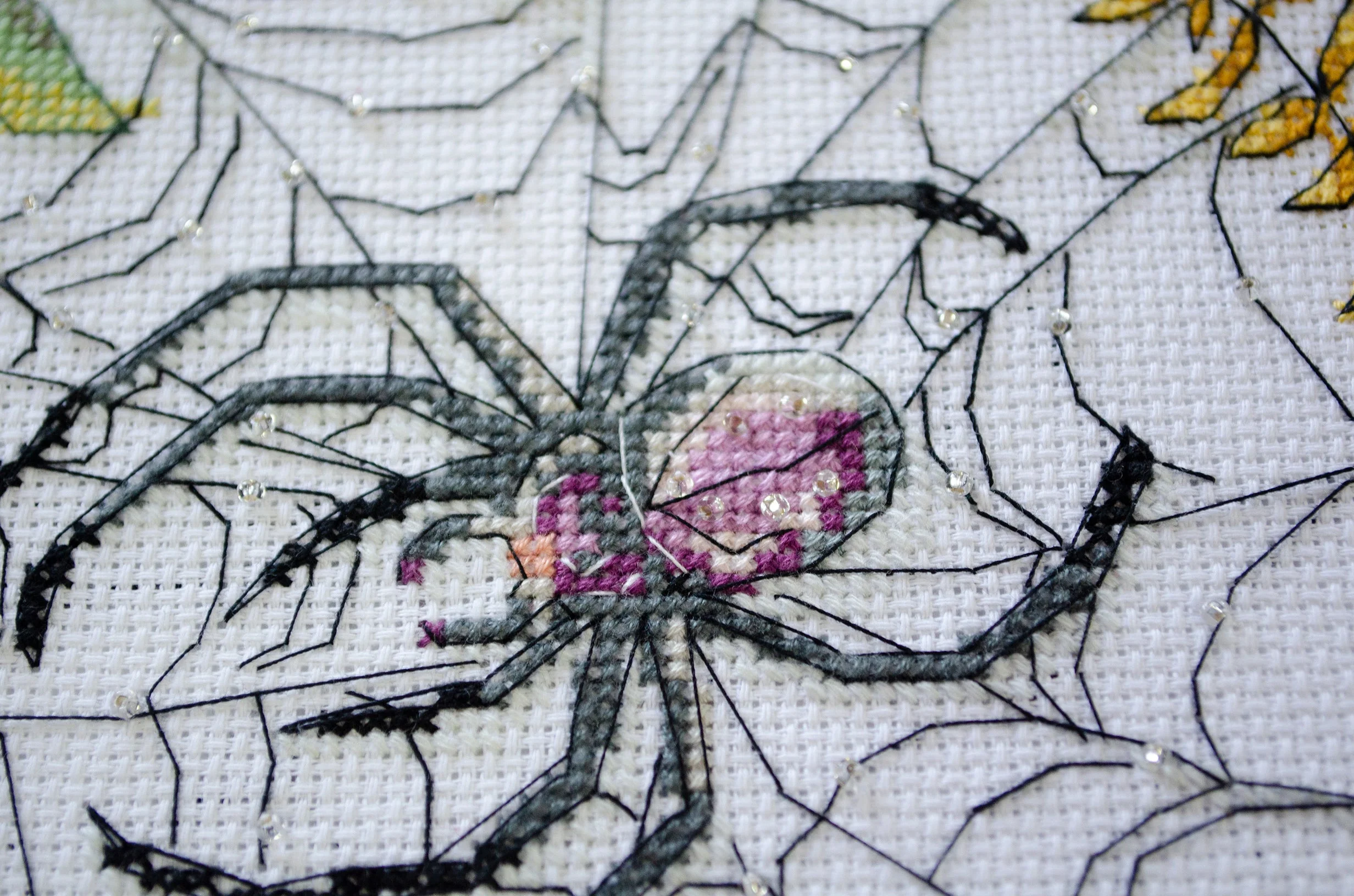 Cross-stitch kit - Lace of the Invisible World AH-266 - Image 2
