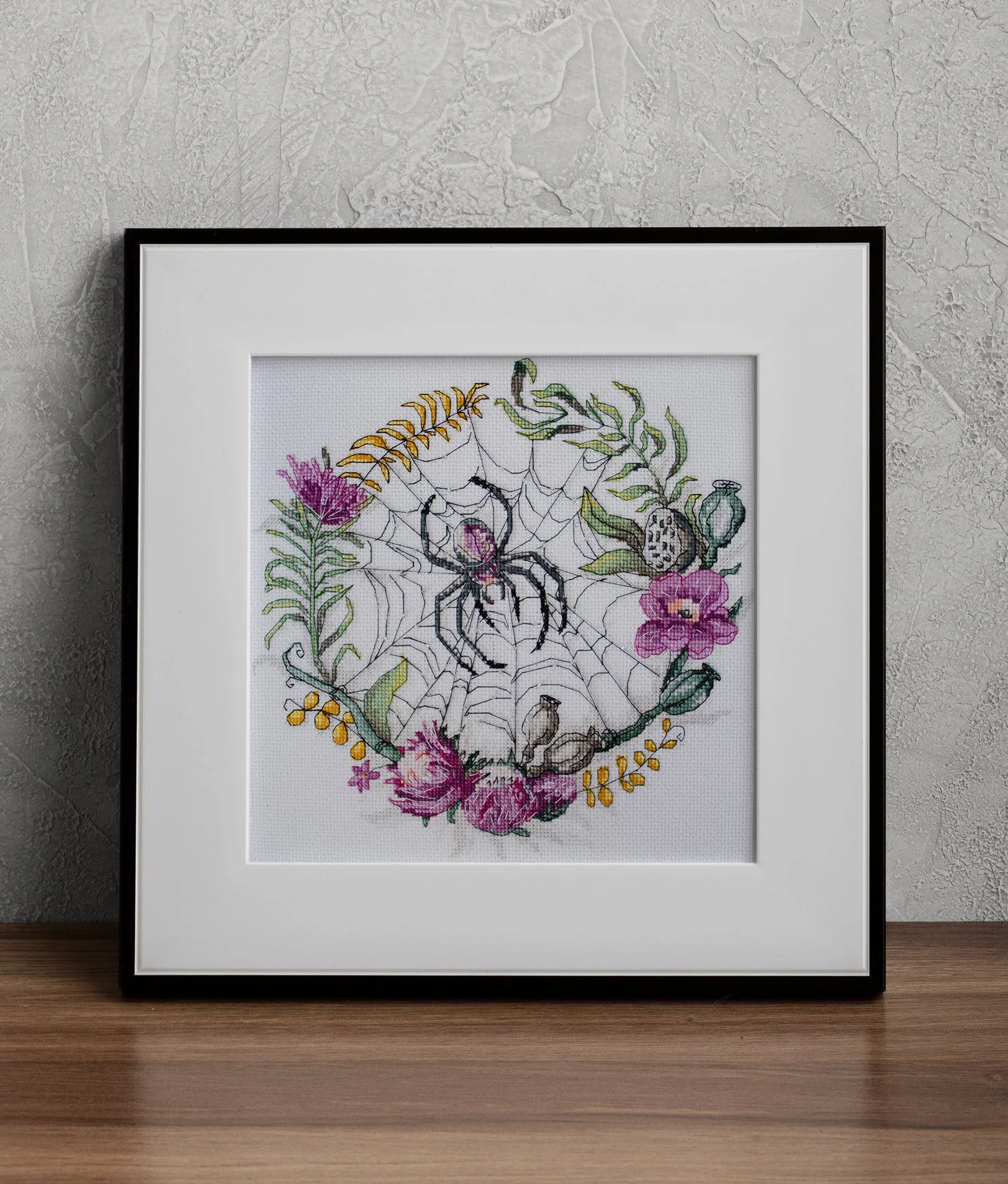 Cross-stitch kit - Lace of the Invisible World AH-266 - Image 4