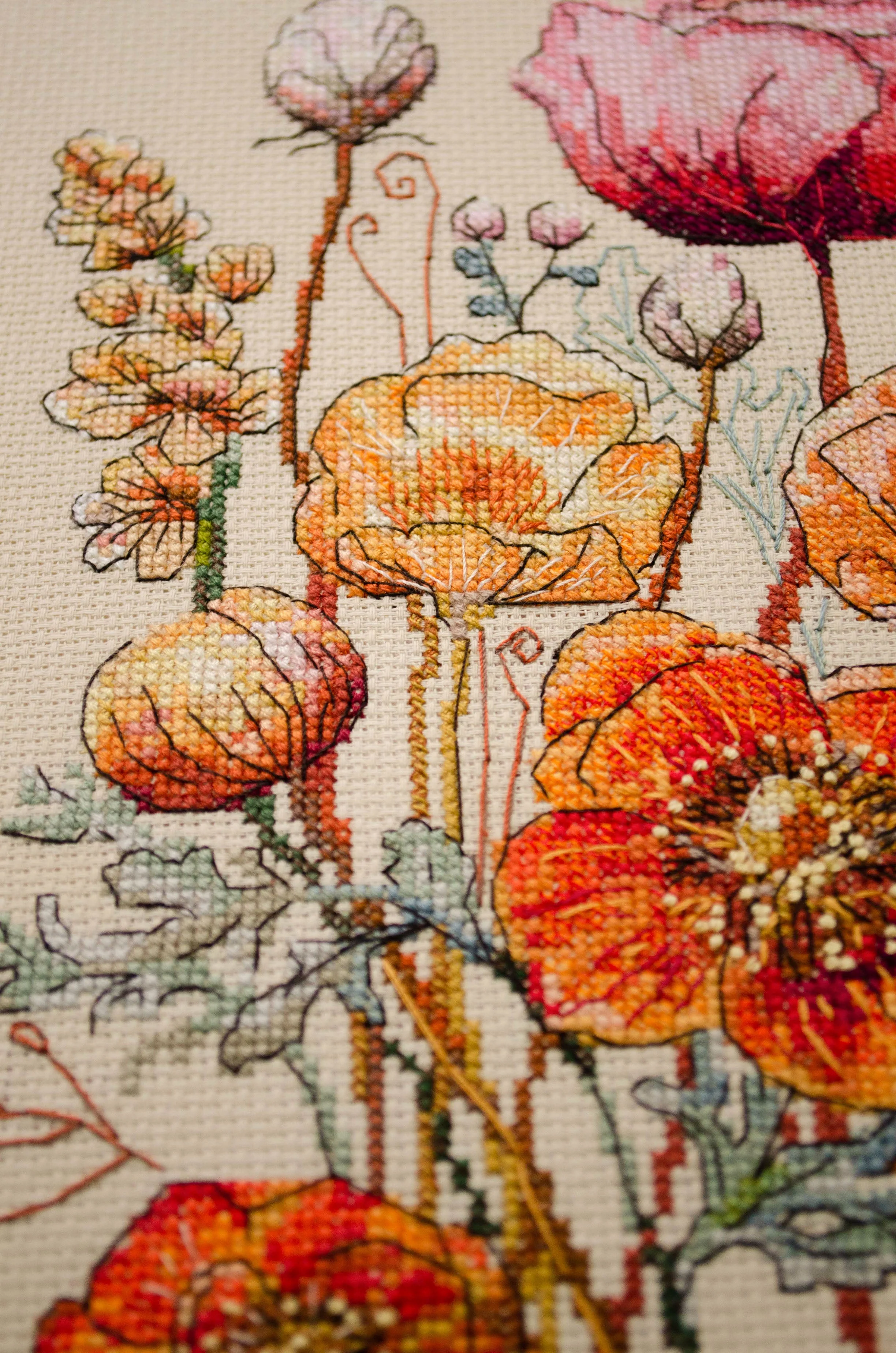 Cross-stitch kit - Meadow`s Whisper AH-270 - Image 3
