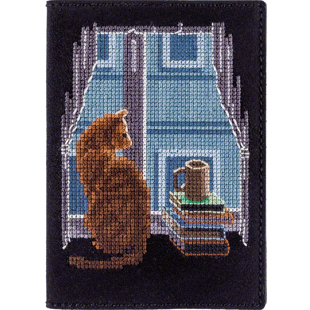 Cross-stitch kit on artificial leather FLHL-047 - Image 2