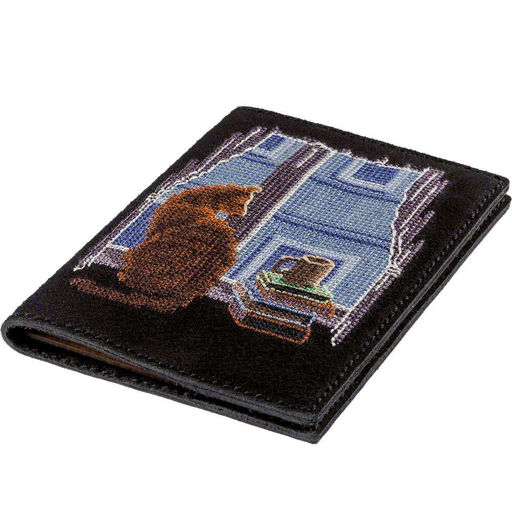 Cross-stitch kit on artificial leather FLHL-047 - Image 3