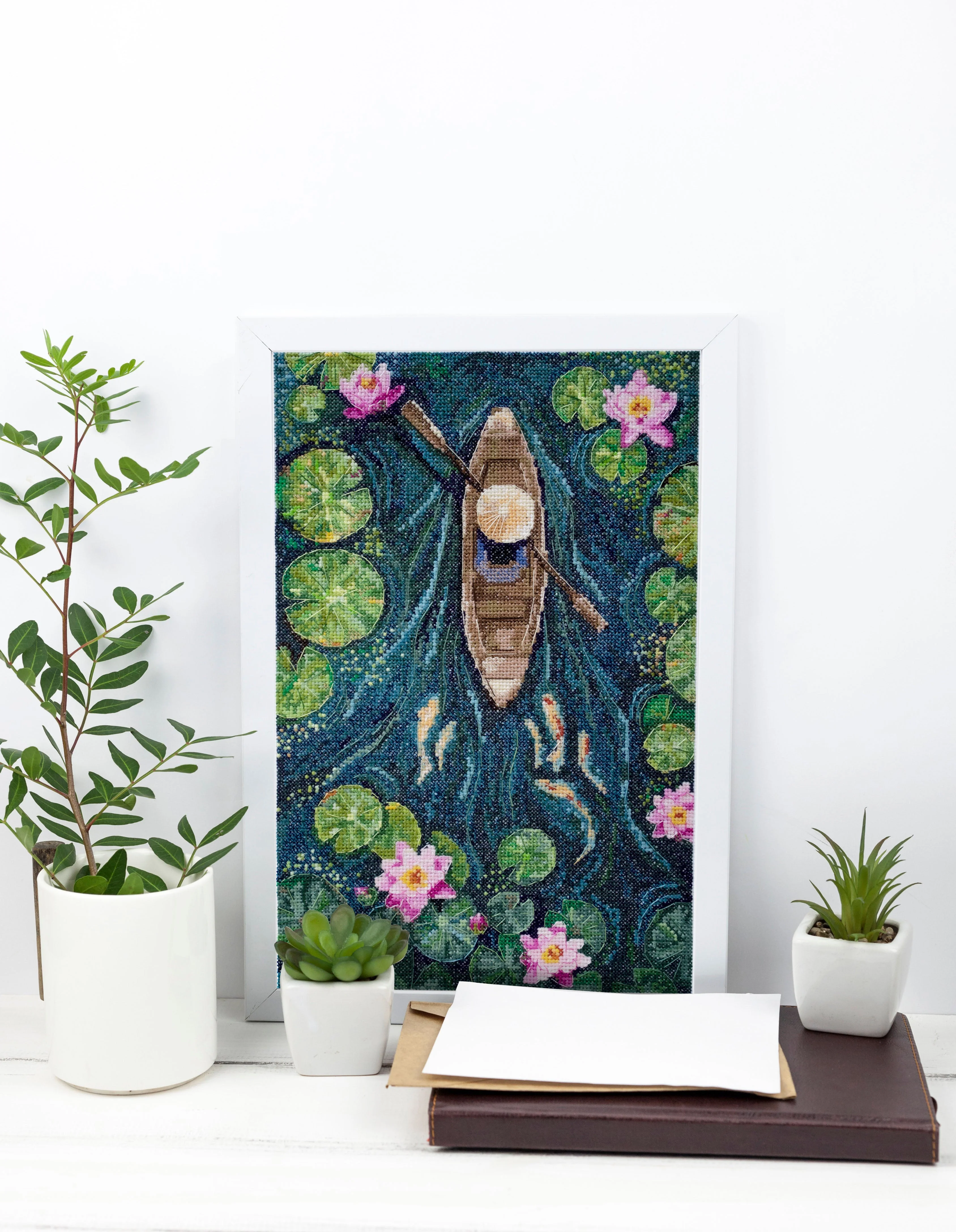 Cross-stitch kit - One in a canoe AH-170 - Image 4