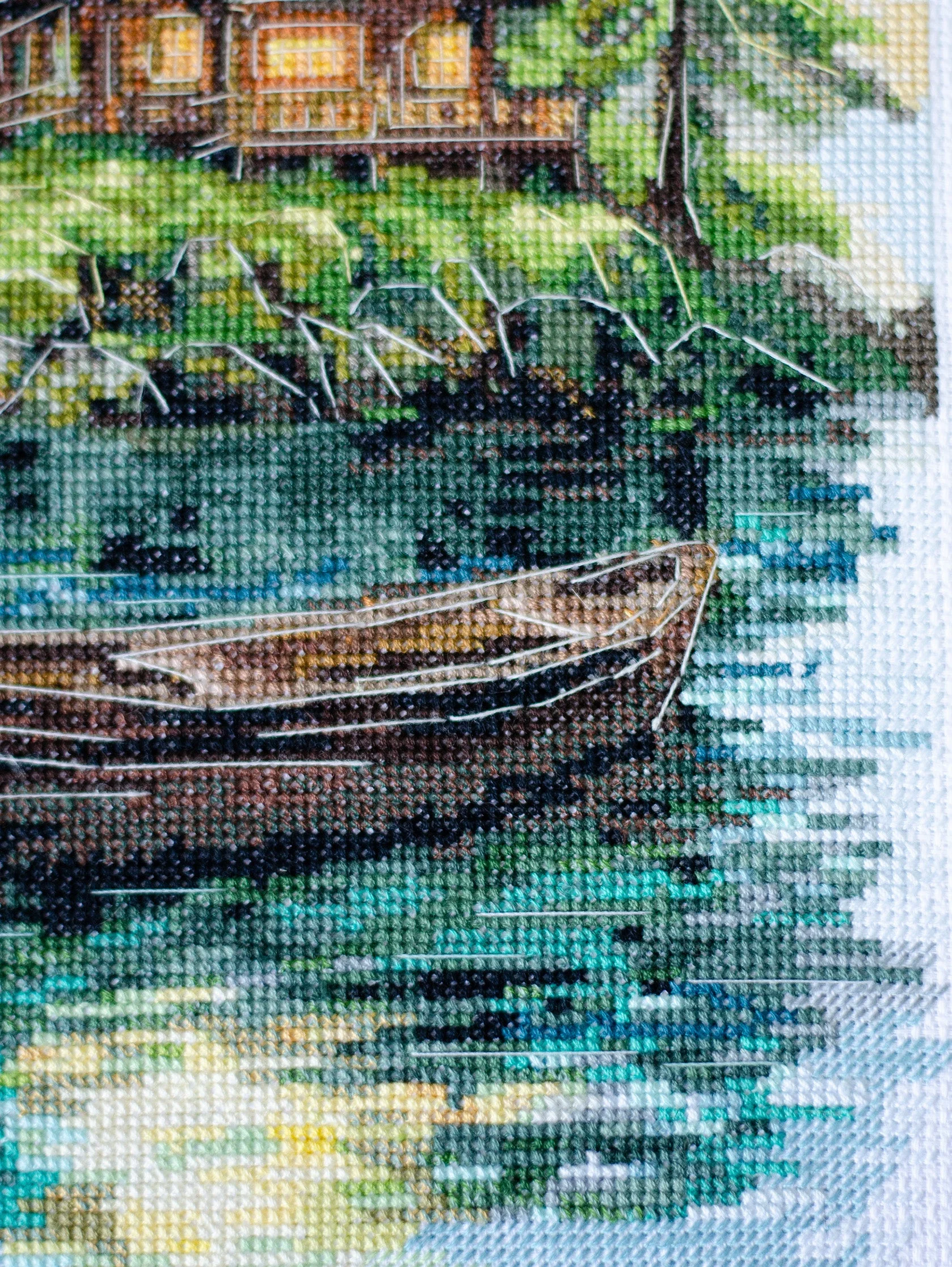 Cross-stitch kit - Silence in the forest AH-286 - Image 4