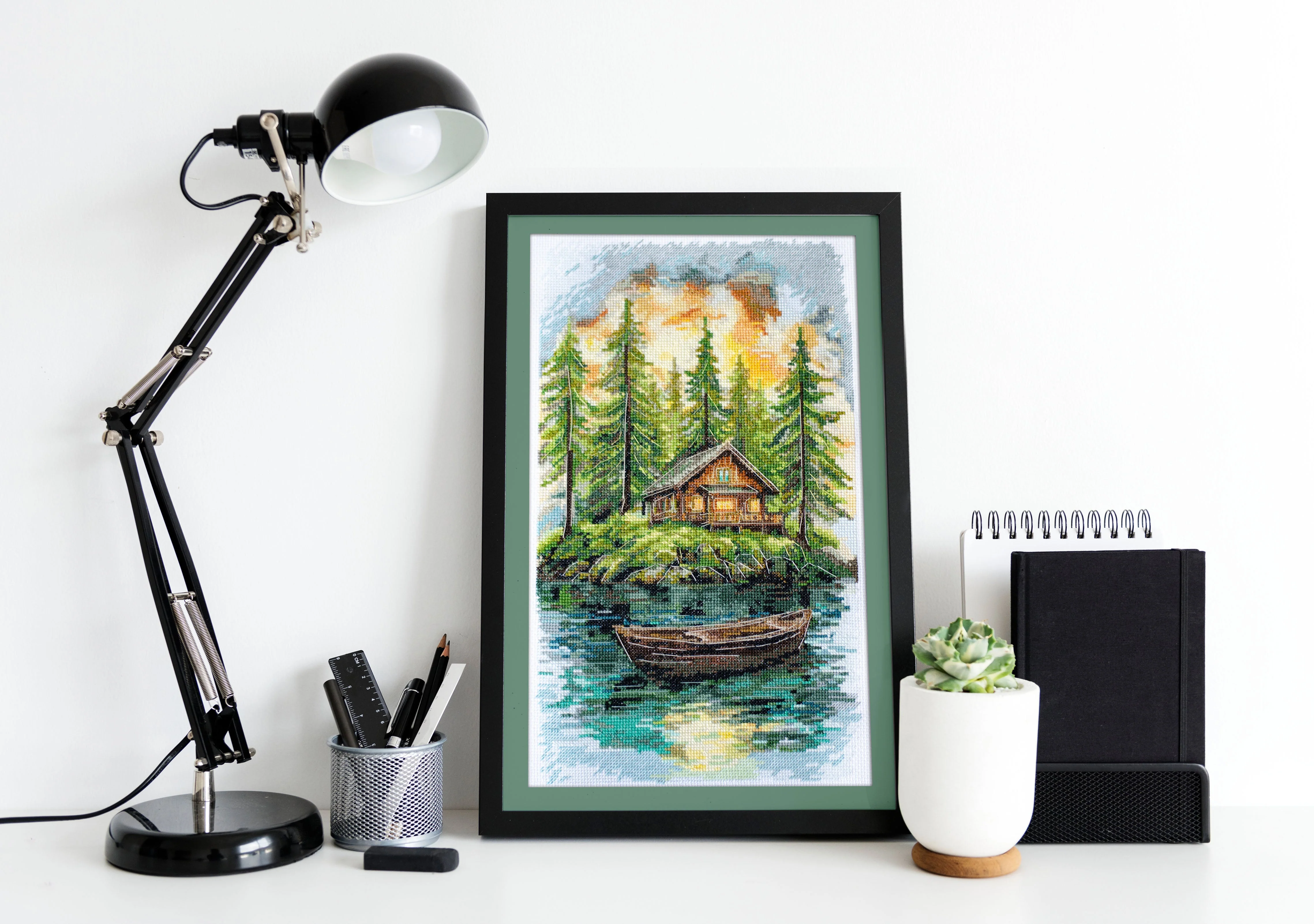 Cross-stitch kit - Silence in the forest AH-286 - Image 6