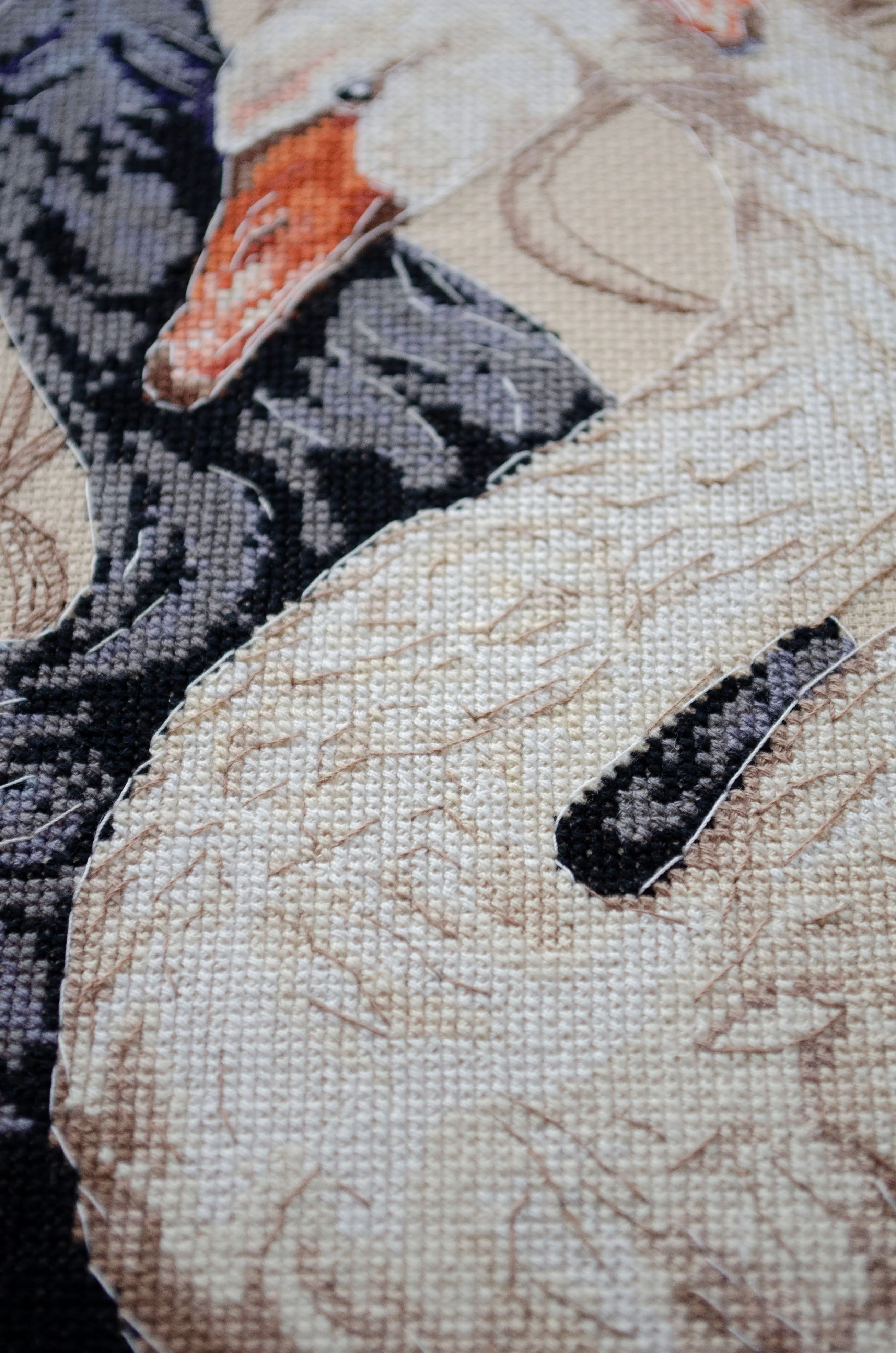 Cross-stitch kit - Swans of love AH-269 - Image 6