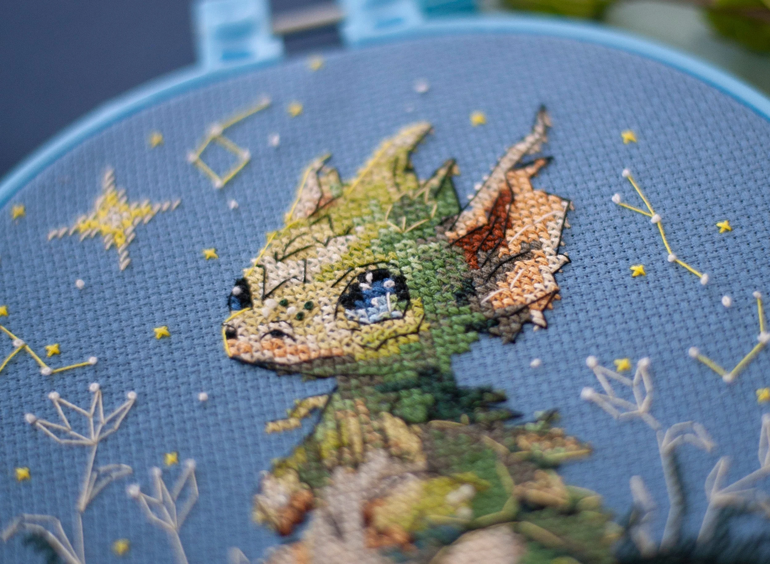 Cross-stitch kit - The Star Lighter AHM-087 - Image 4