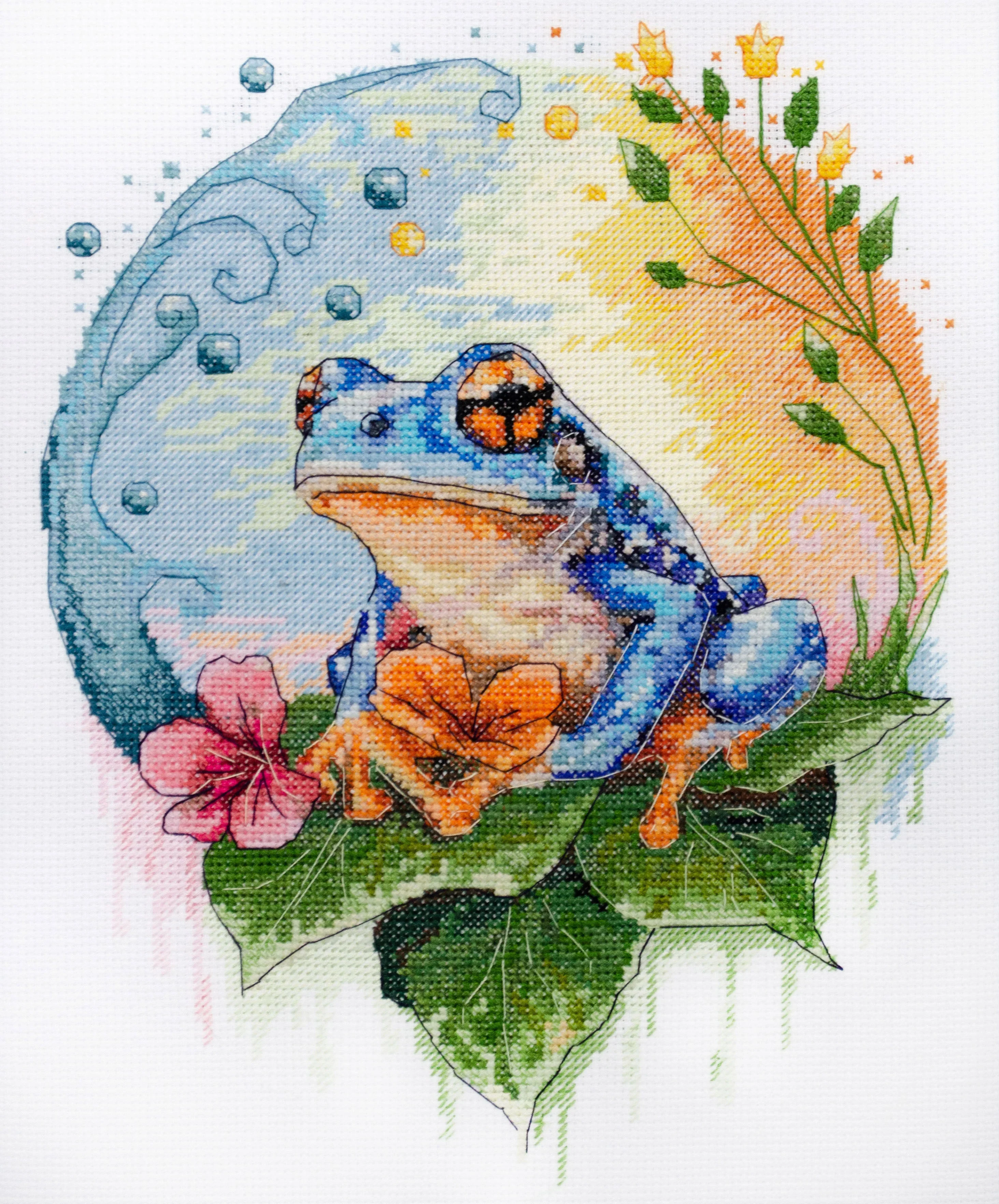 Cross-stitch kit - Water`s Shimmer AH-272