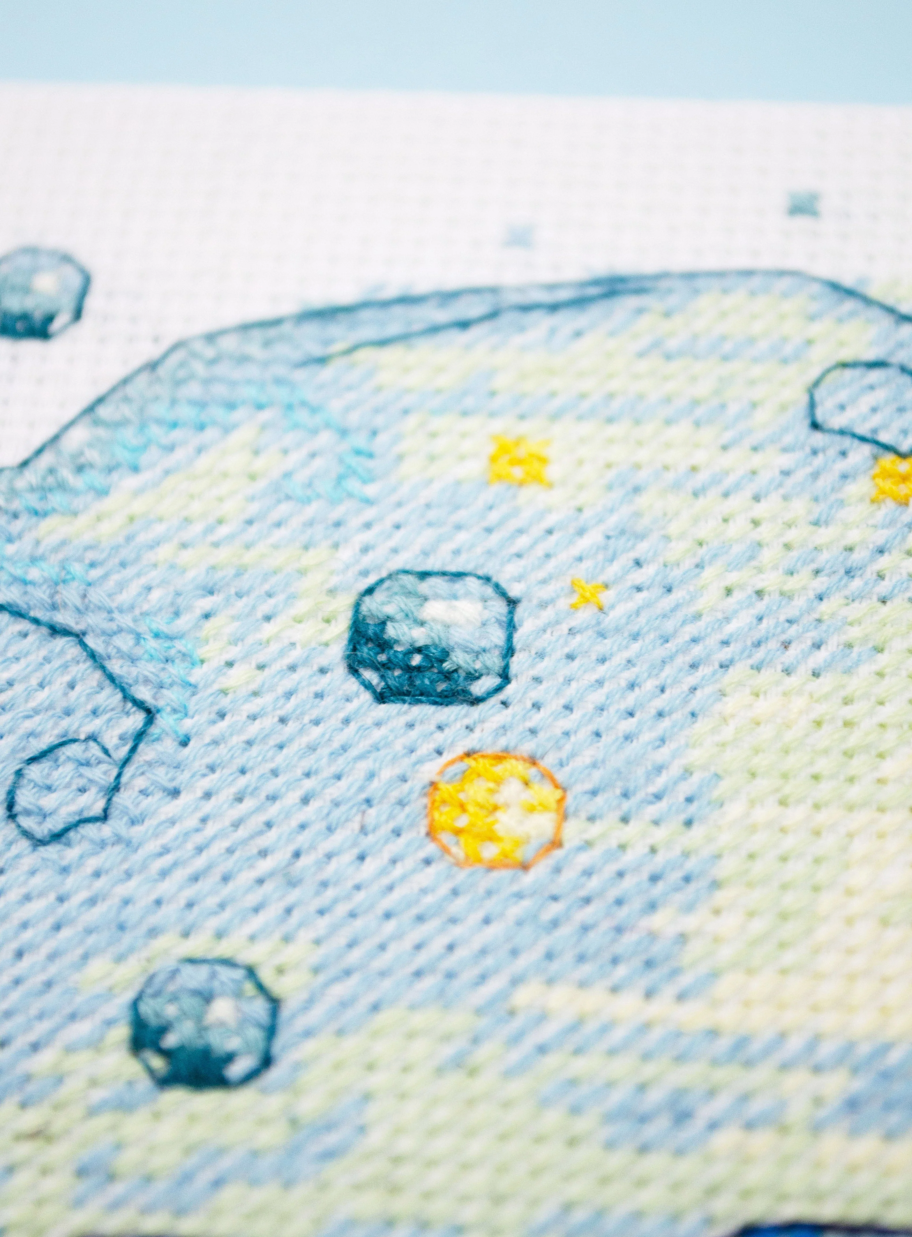Cross-stitch kit - Water`s Shimmer AH-272 - Image 6