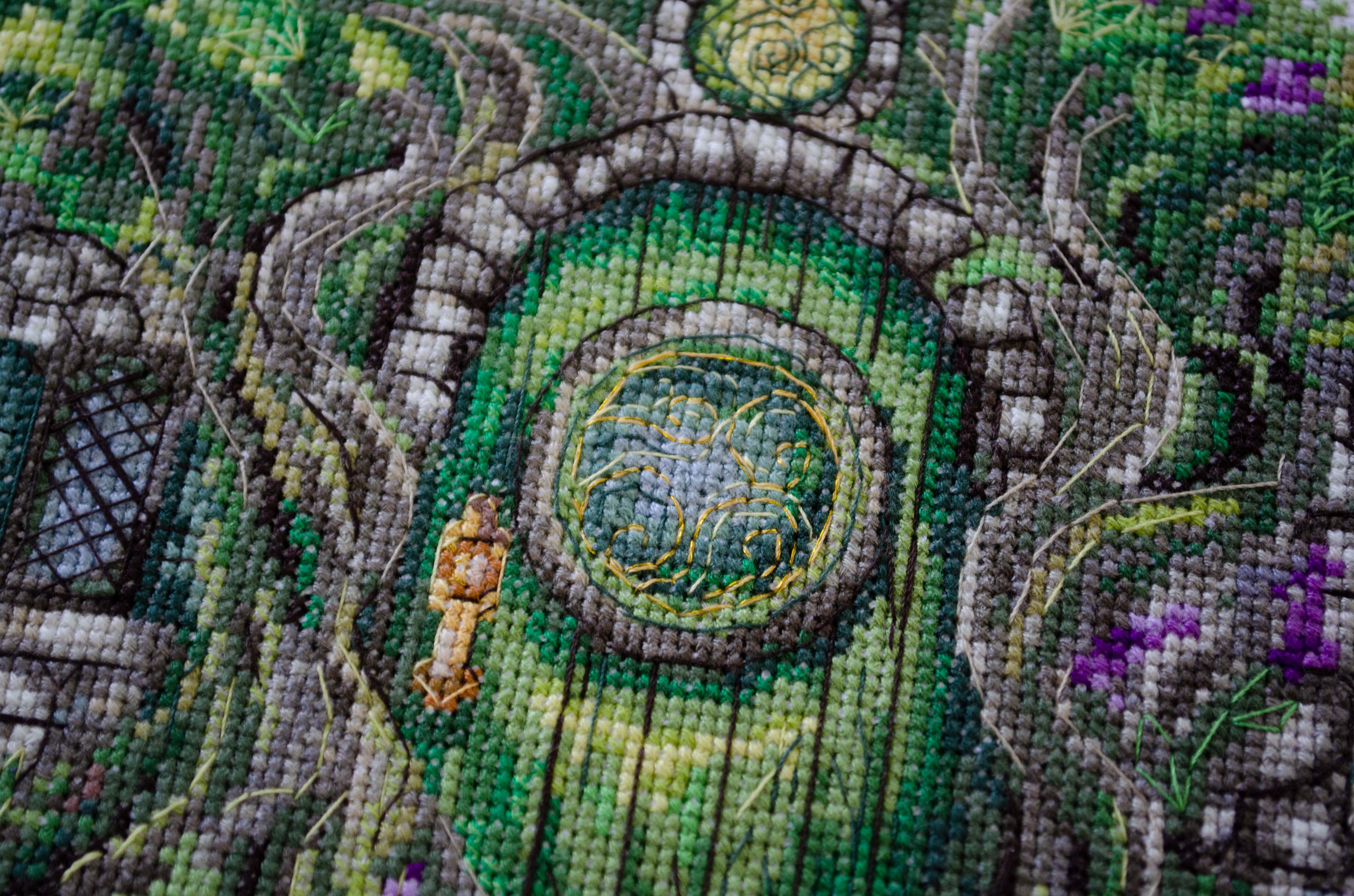 Cross-stitch kit - Where the elves live AH-267 - Image 2