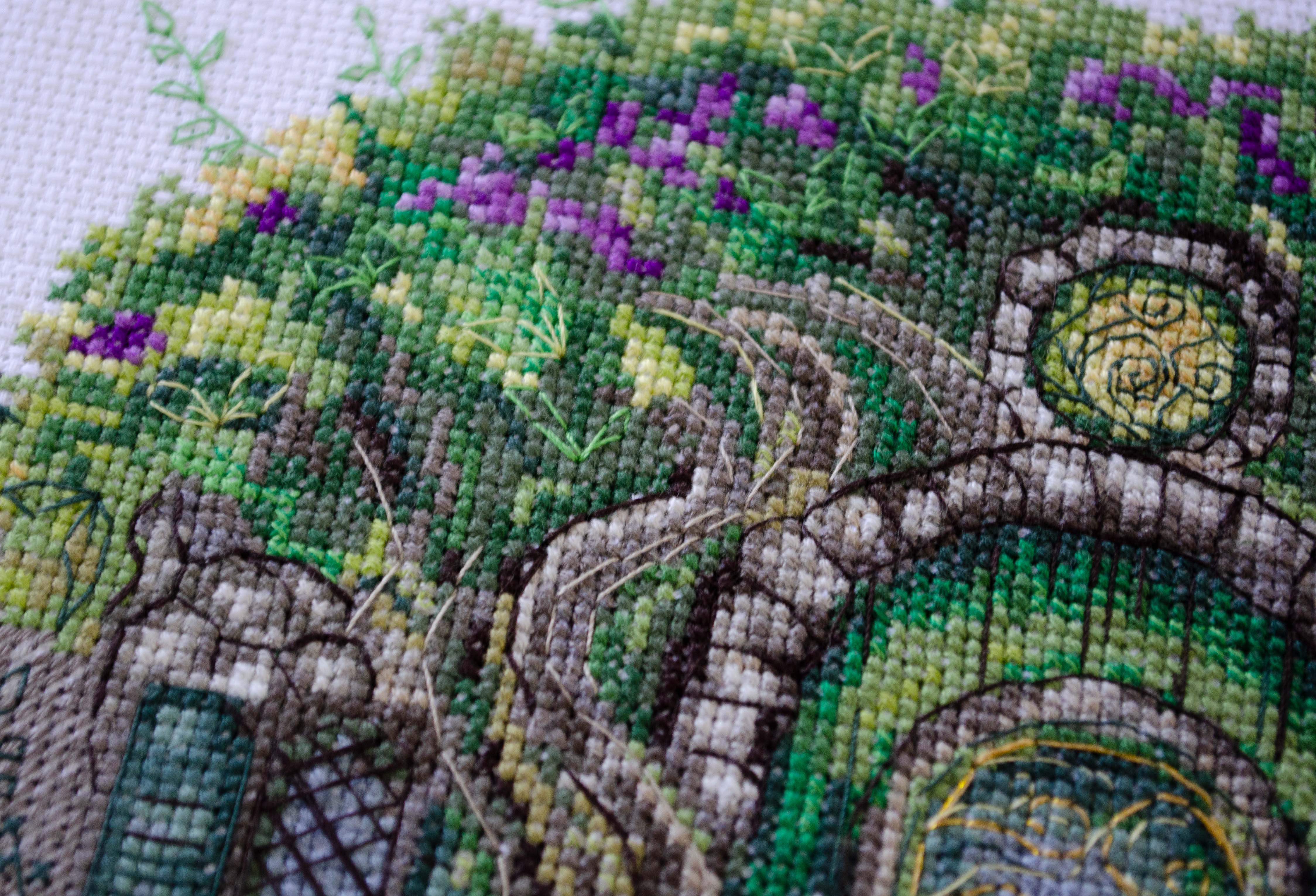 Cross-stitch kit - Where the elves live AH-267 - Image 6
