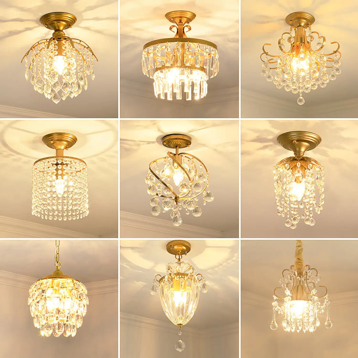 Crystal Chandelier Modern Design with Iron and Elegant Crystal Finish - Image 12