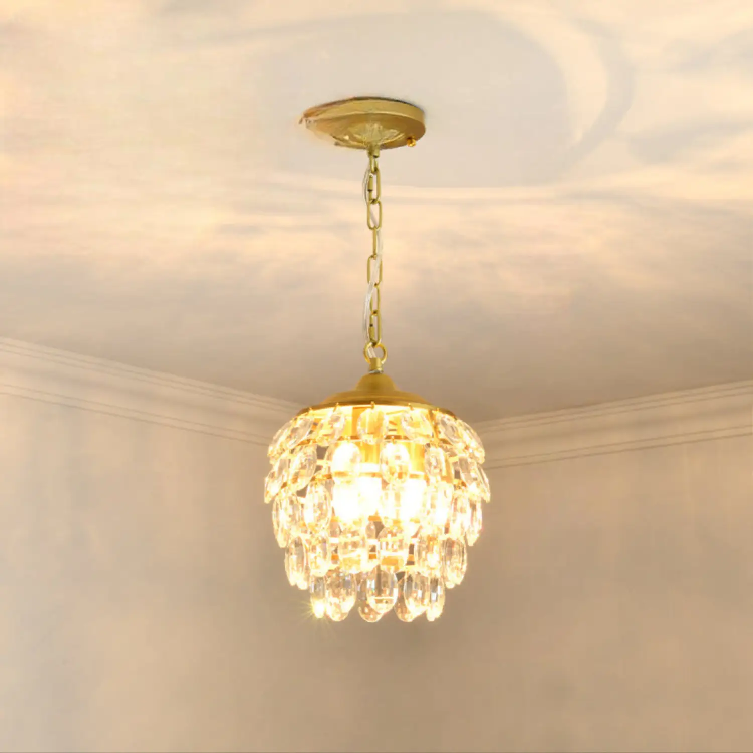 Crystal Chandelier Modern Design with Iron and Elegant Crystal Finish - Image 16